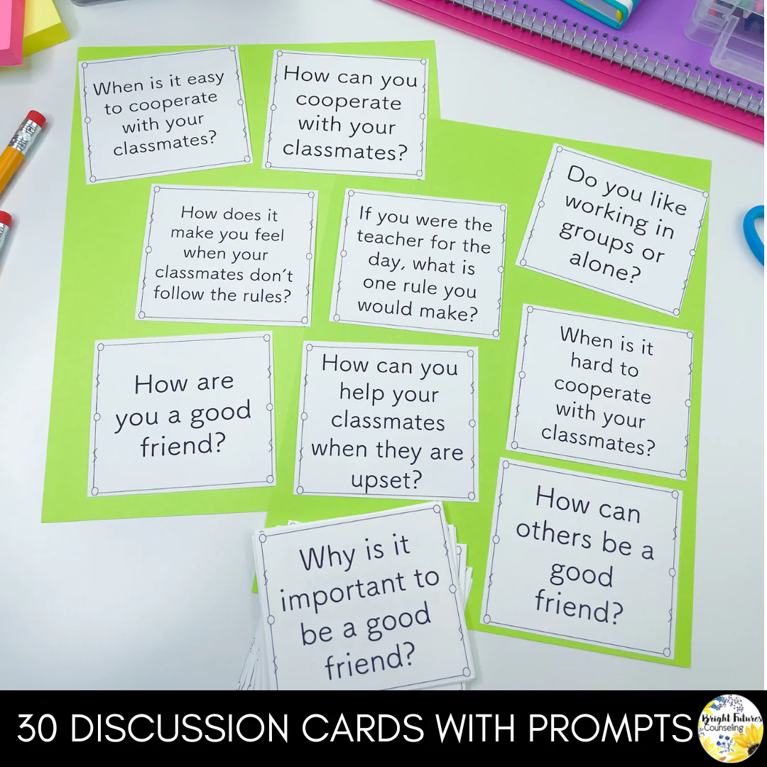 Morning Meeting Discussion Cards - Image 6