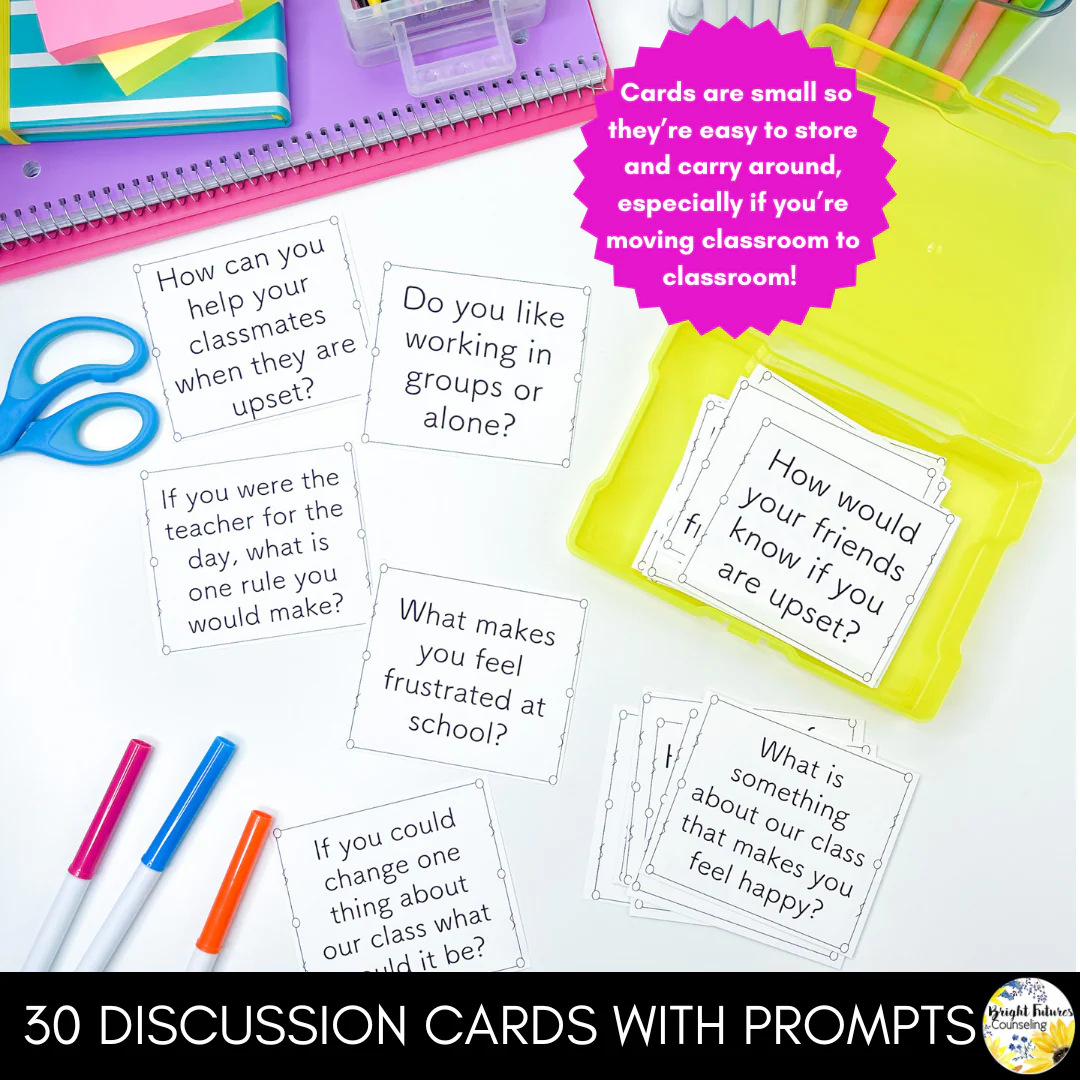 Morning Meeting Discussion Cards - Image 8