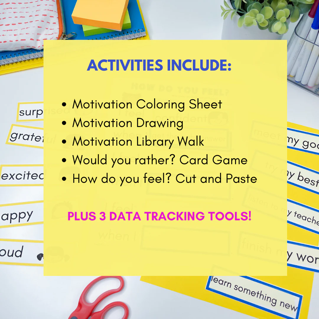 Motivation Individual Counseling Curriculum for Primary Students k-2 - Image 2