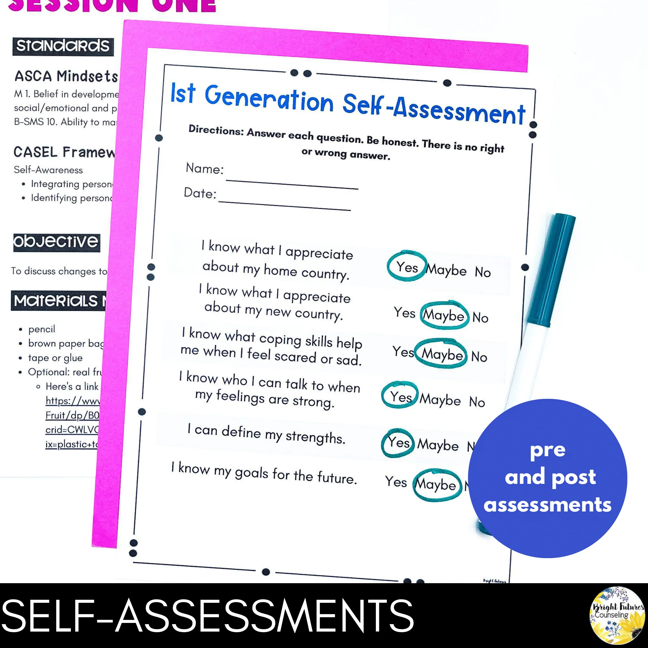 Newcomer Experience Six Week ASCA Aligned School Counseling Small Group - Image 7