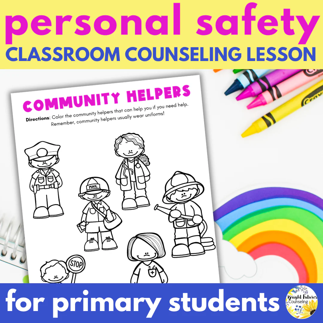 Personal Safety & Safety Awareness Lesson - Safe Vs Unsafe Lesson for Primary