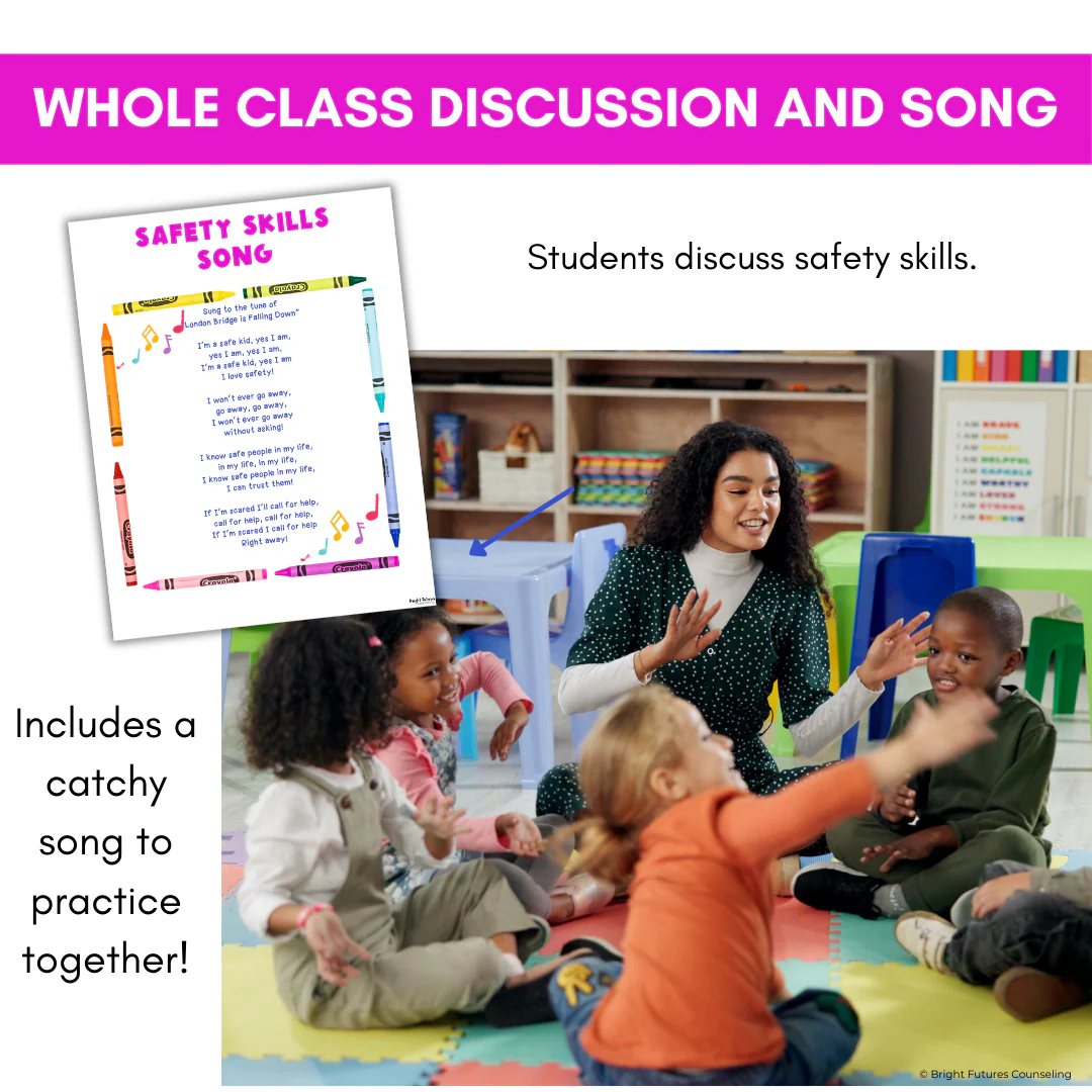 Personal Safety & Safety Awareness Lesson - Safe Vs Unsafe Lesson for Primary - Image 9
