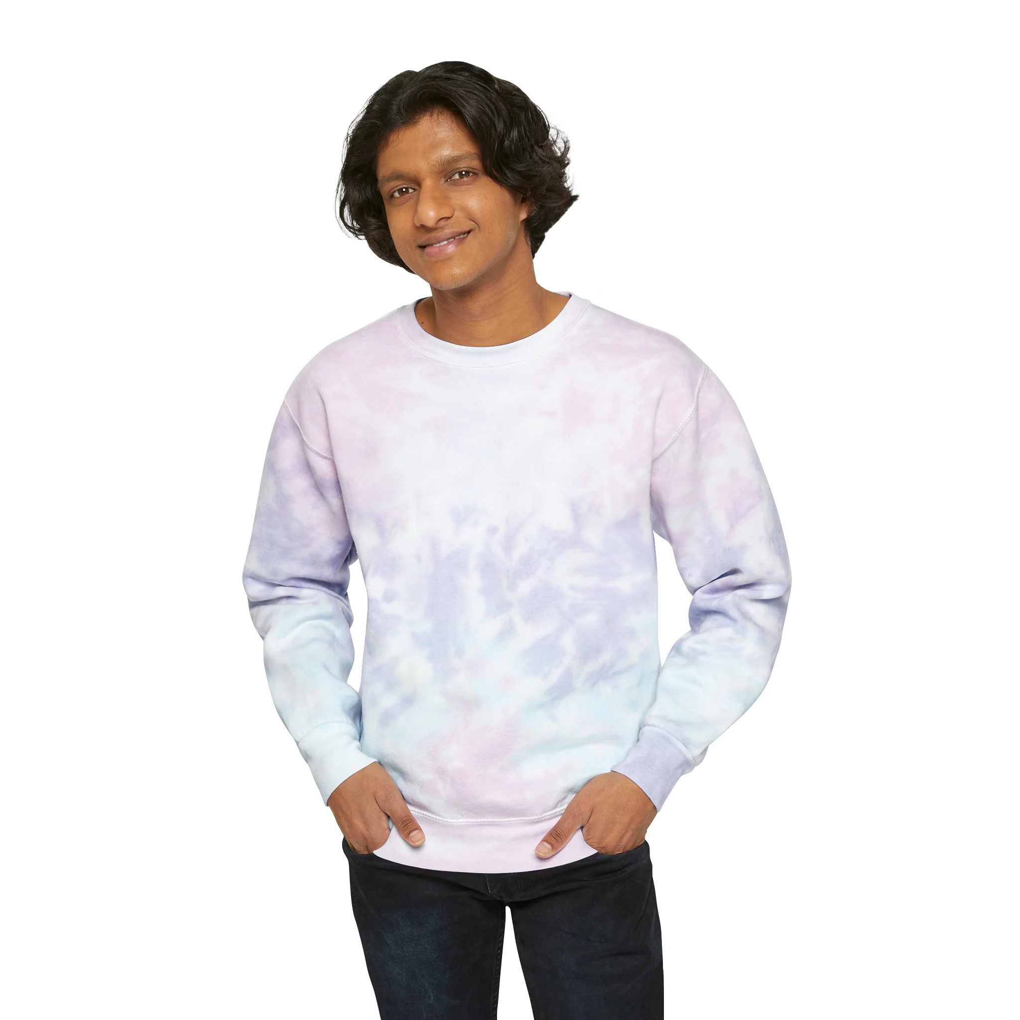 Pink Counselor Tie-Dye Sweatshirt - Image 4
