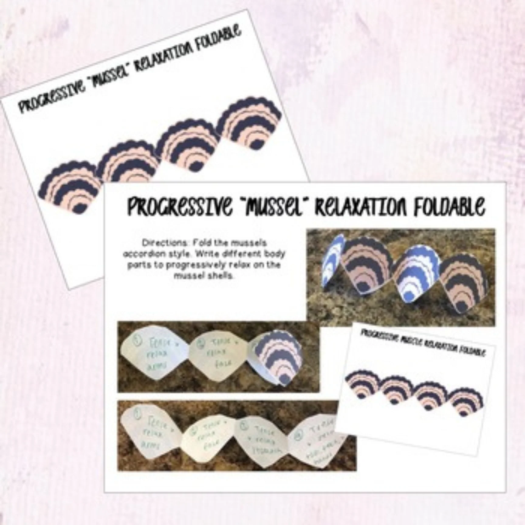 Progressive Muscle Relaxation - Foldable Calming Activity - Image 4