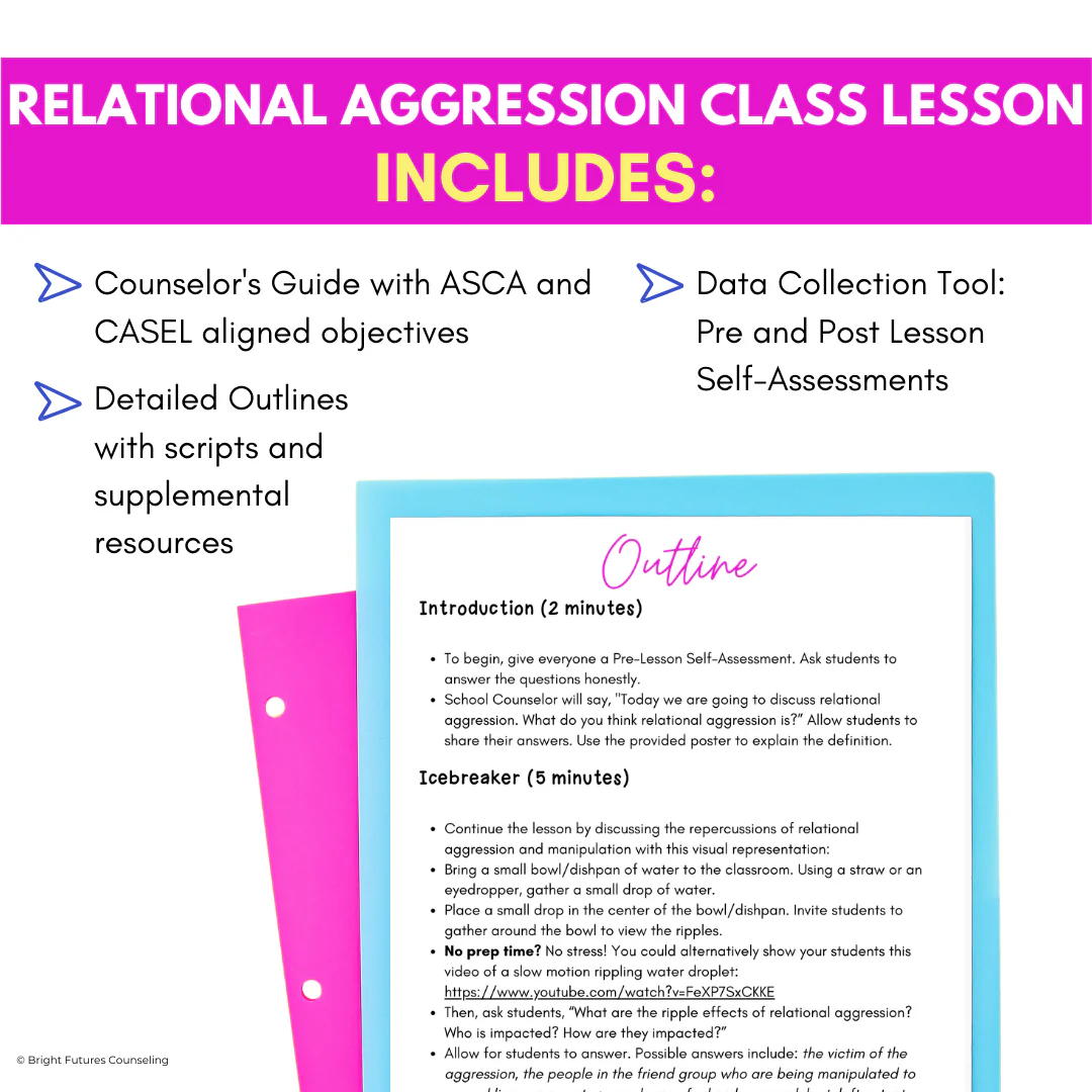 Relational Aggression Lesson for Middle School - Middle School Friendship Lesson - Image 6