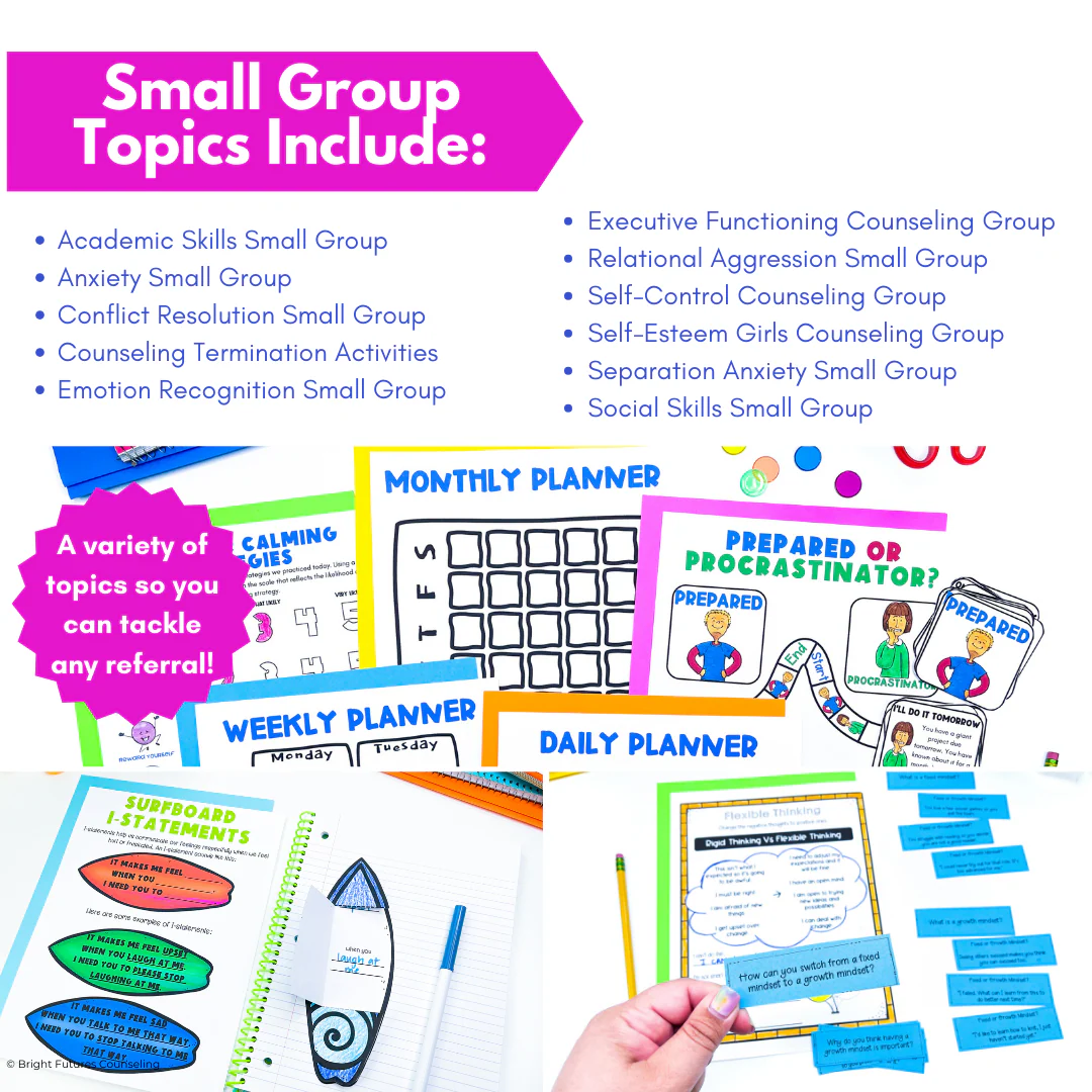 Research Based Year Long Elementary Counseling Curriculum with Editable Curriculum Map! - Image 8