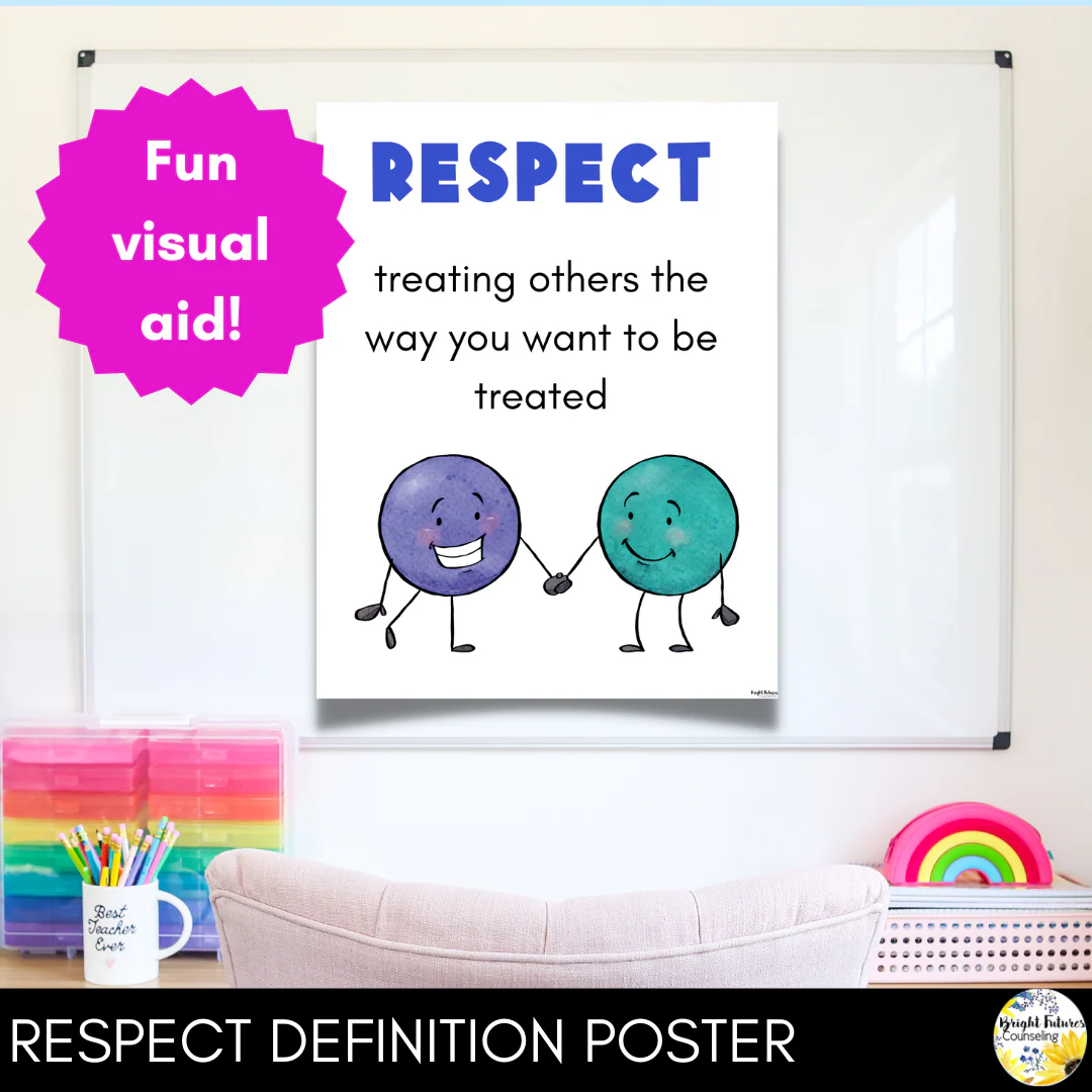 Respect Lesson for Kindergarten - Social Emotional Learning & School Counseling - Image 4