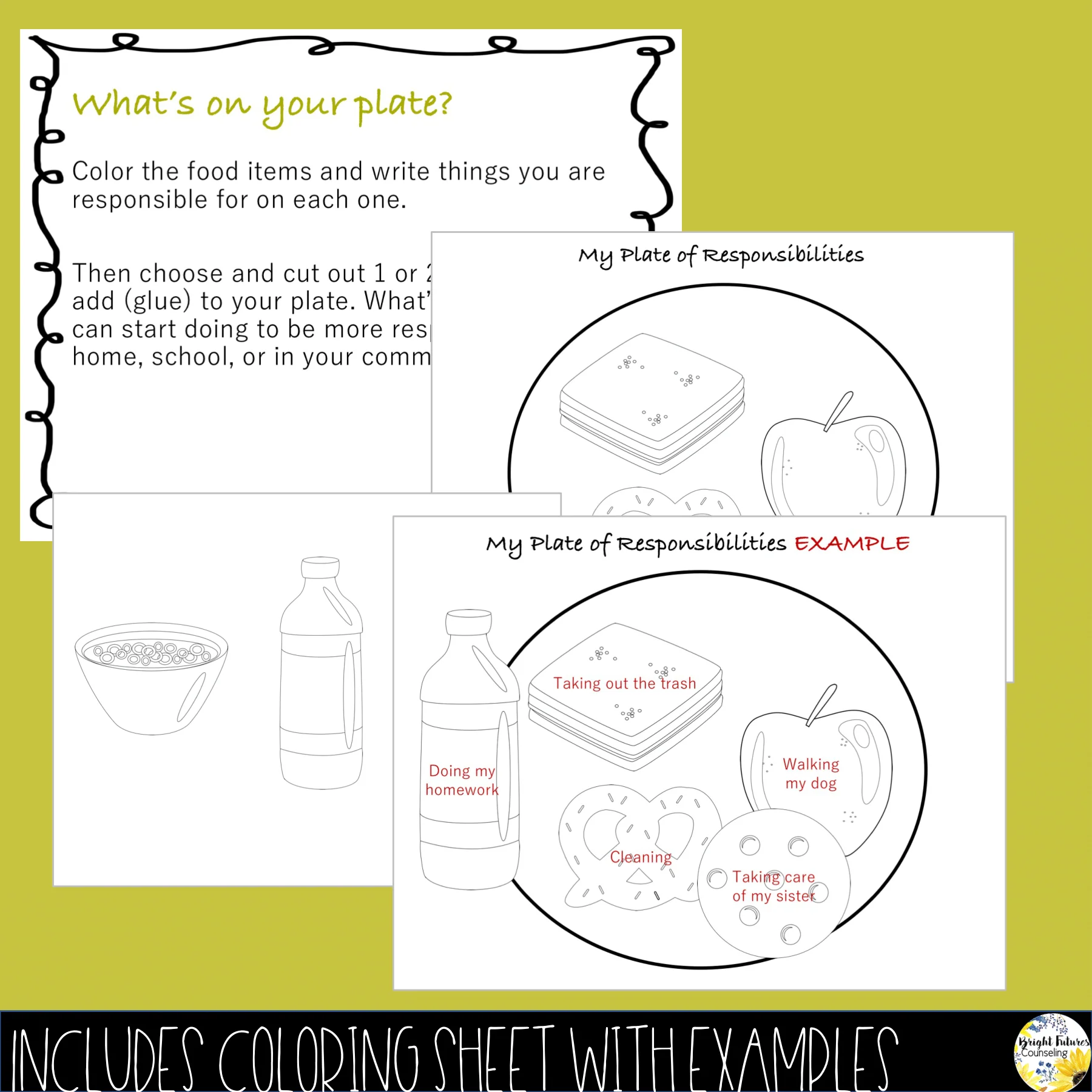 RESPONSIBILITY Classroom Guidance Lesson with Editable Digital Version - Image 4