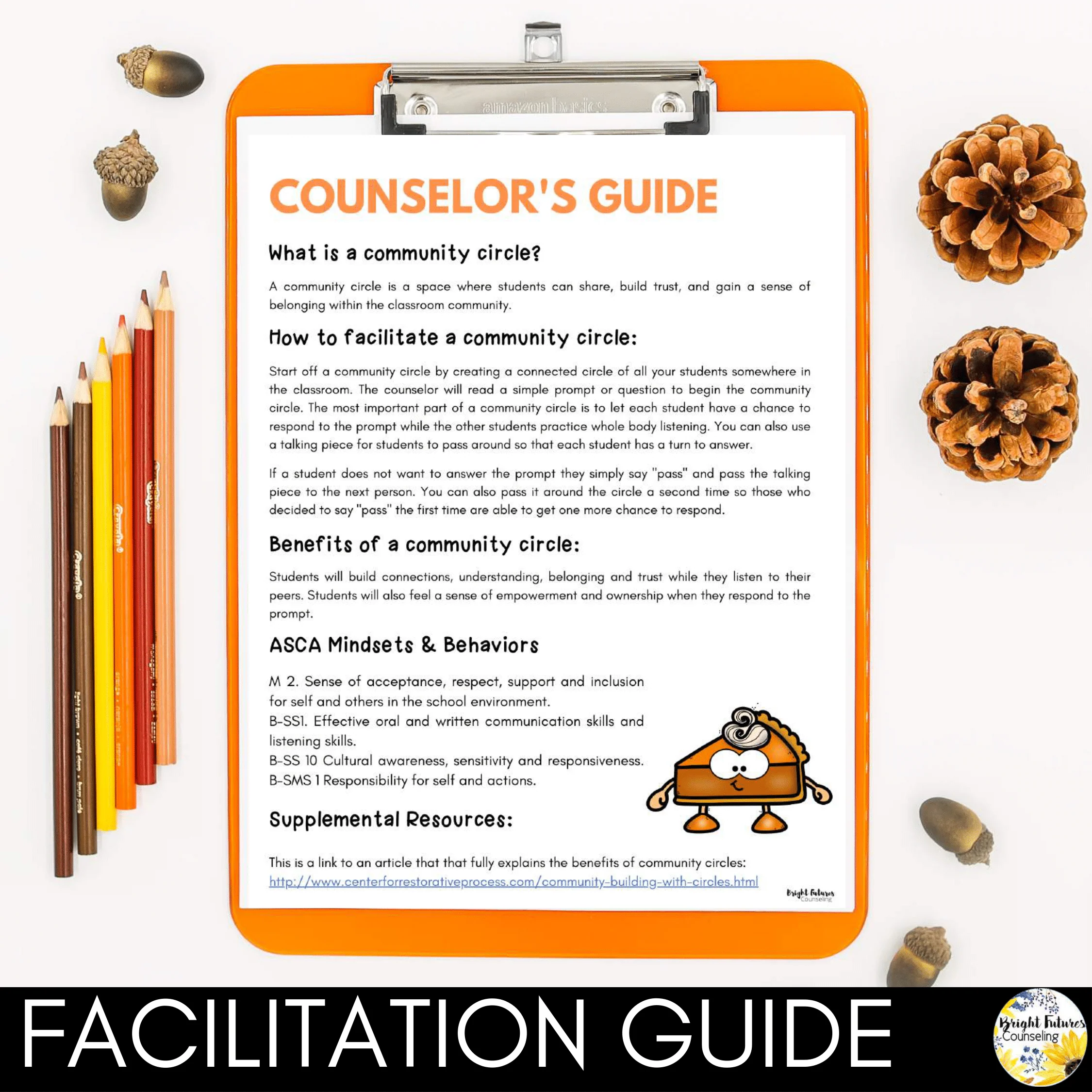 Restorative Practices Community Circle - Thanksgiving School Counseling Activity - Image 2