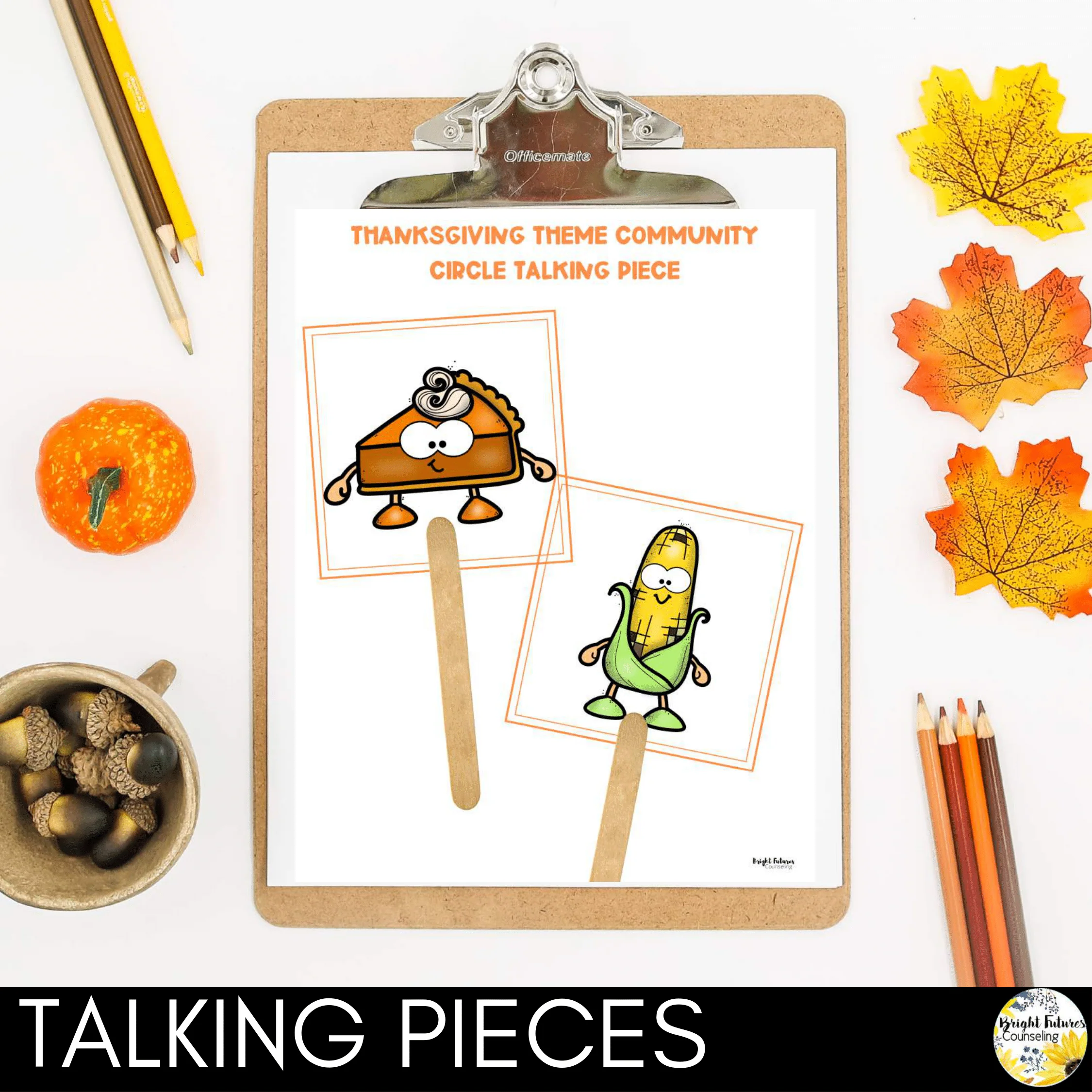 Restorative Practices Community Circle - Thanksgiving School Counseling Activity - Image 5