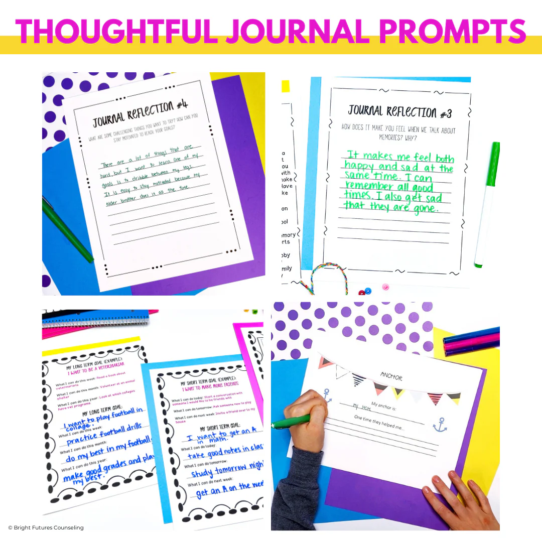 School Counseling Curriculum BUNDLE 10 Low-Prep Ready to Use Counseling Groups - Image 10