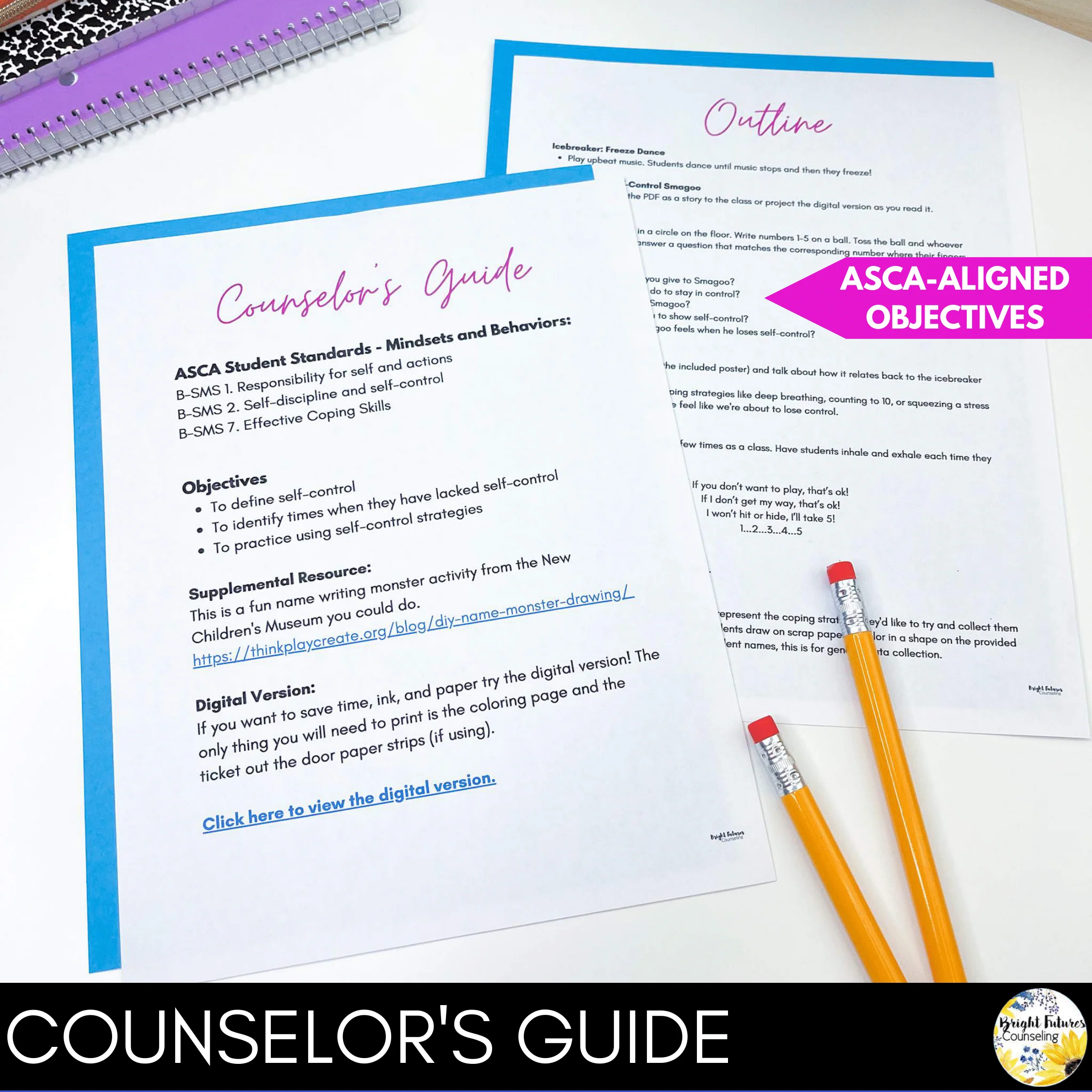 School Counseling Guidance Lessons Bundle for Primary - Image 2