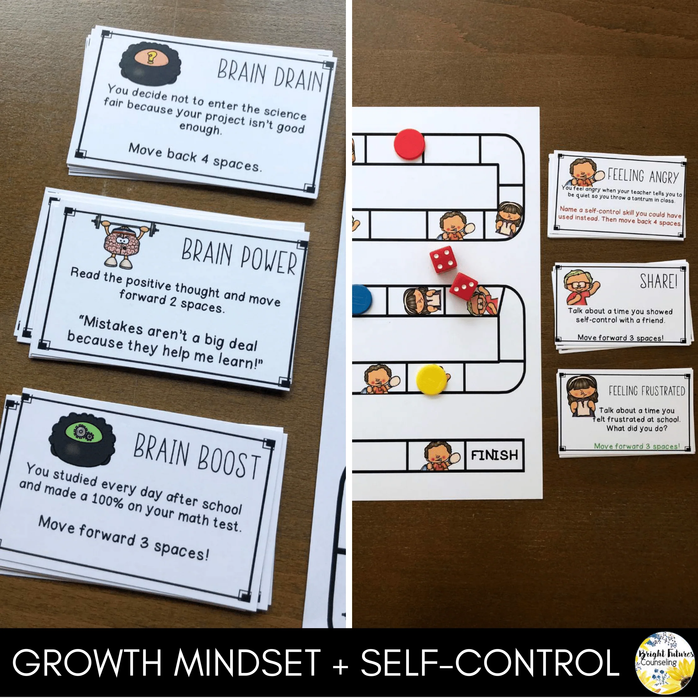 School Counseling SEL Board Game Bundle - Character Education Games - Image 4