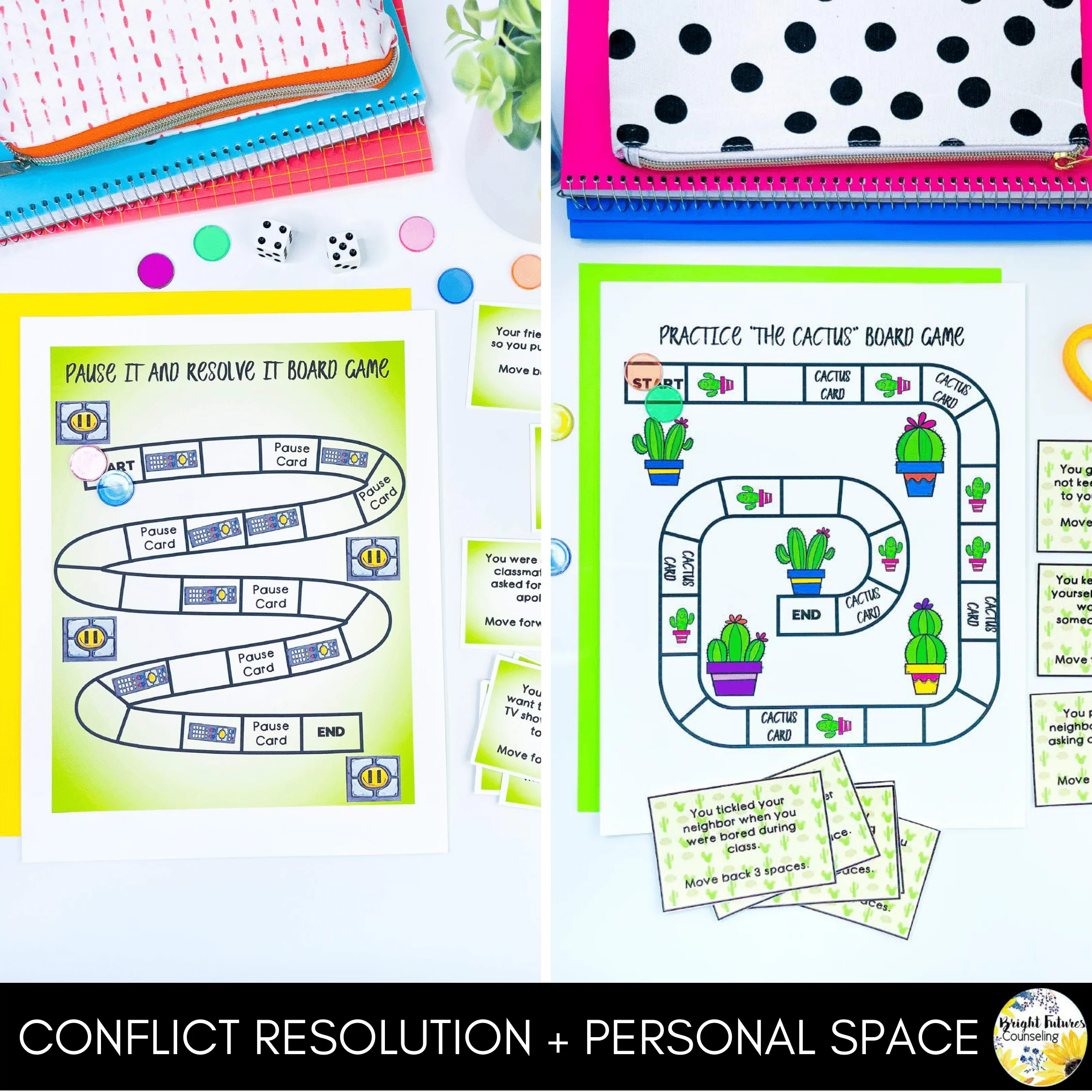 School Counseling SEL Board Game Bundle - Character Education Games - Image 5