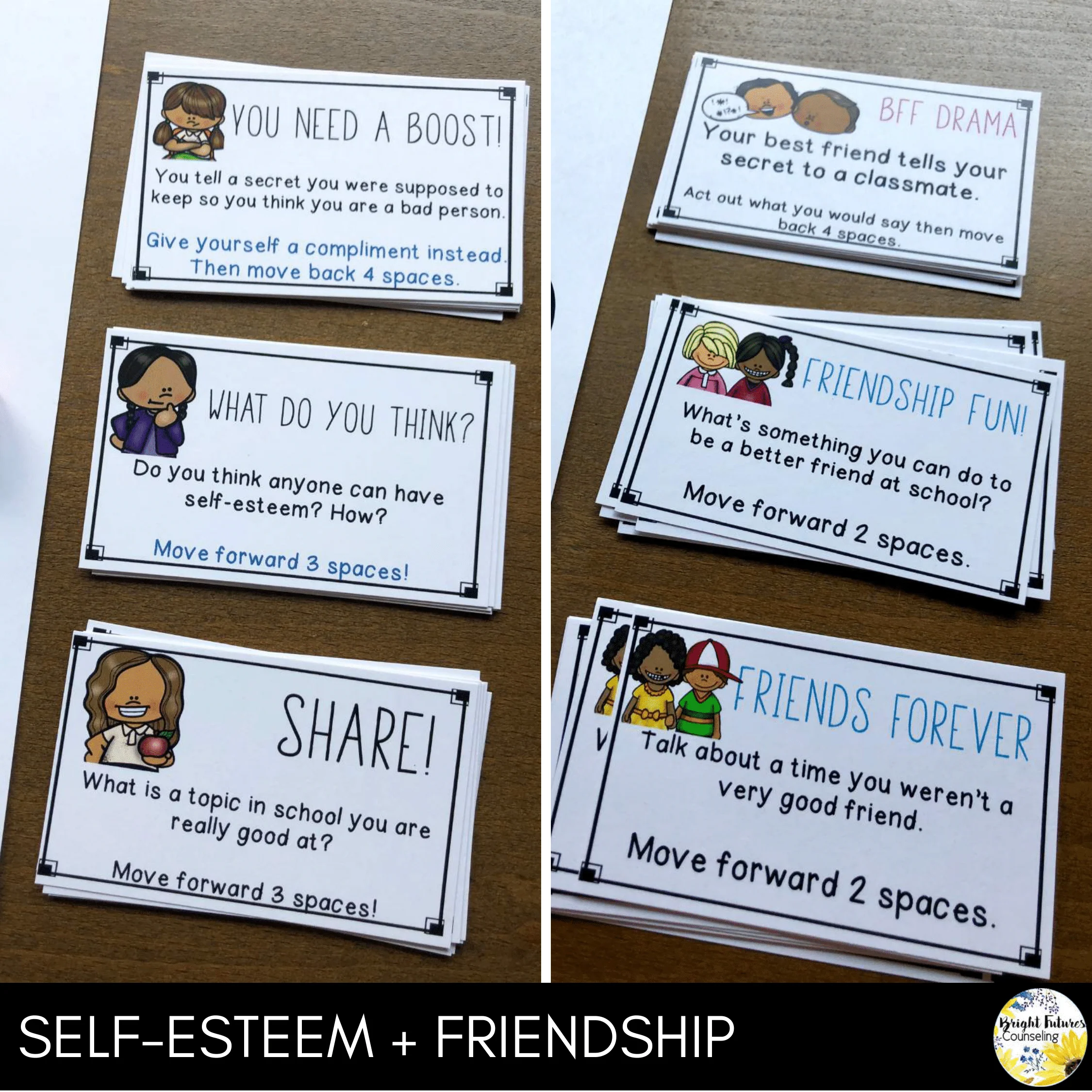 School Counseling SEL Board Game Bundle - Character Education Games - Image 7