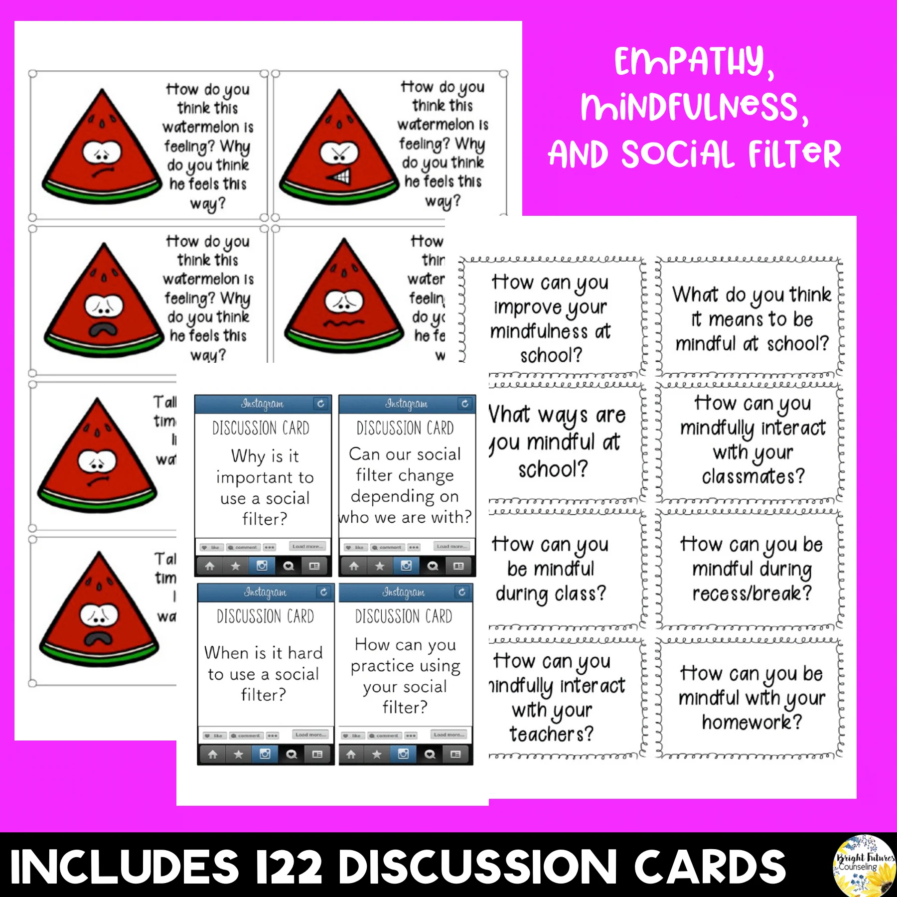 School Counseling SEL Discussion Cards - Image 5
