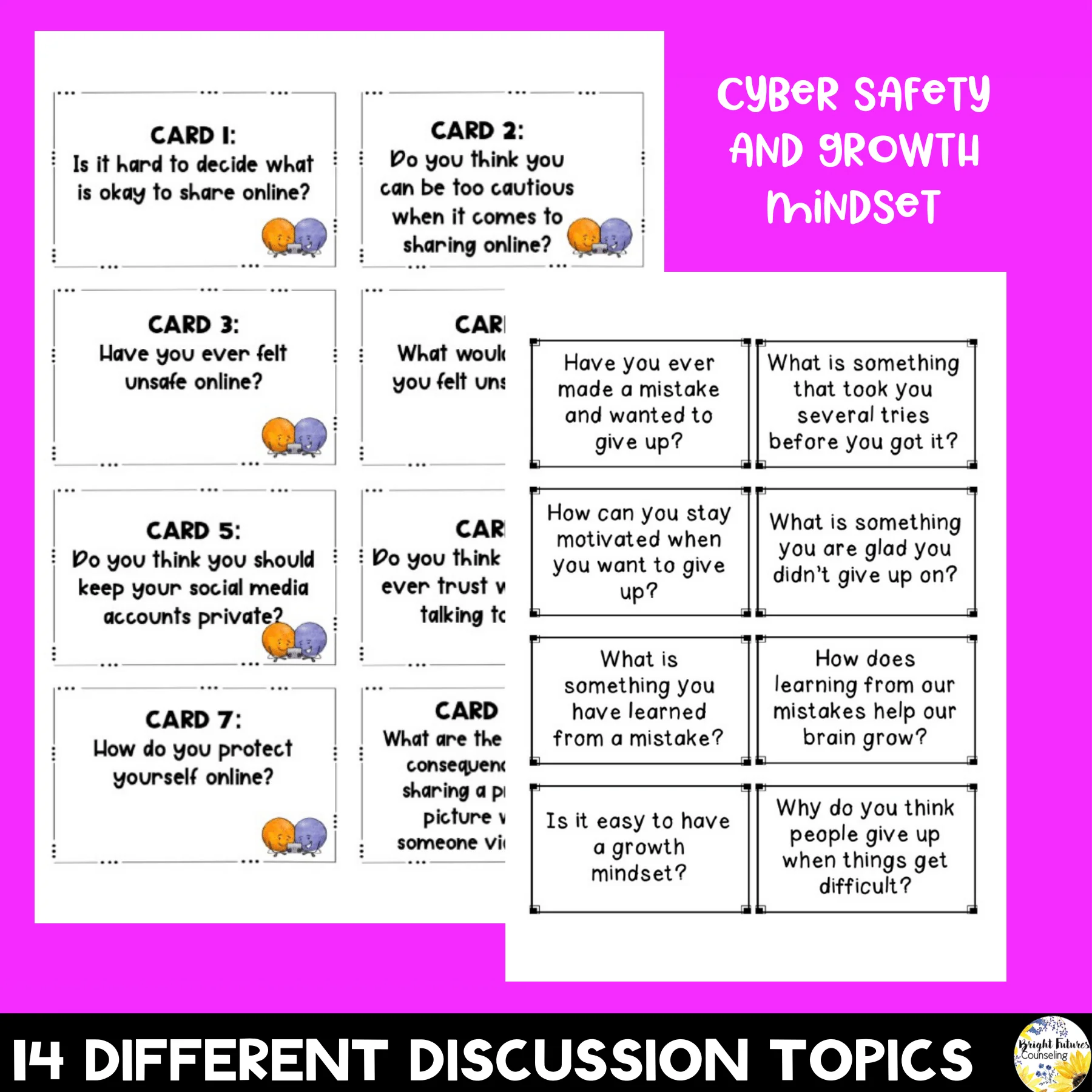 School Counseling SEL Discussion Cards - Image 6