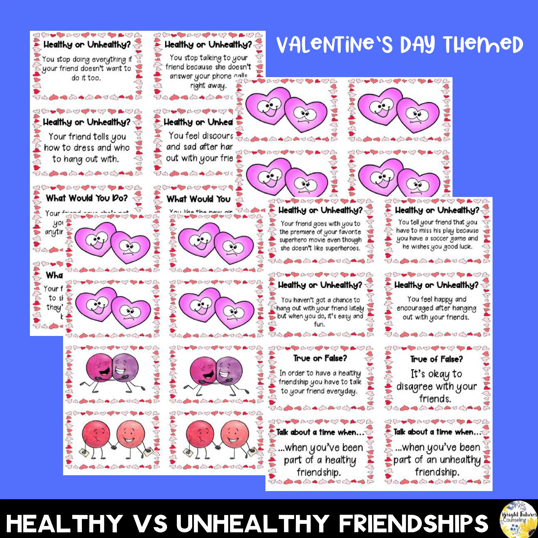 School Counseling SEL Discussion Cards Bundle - Image 15