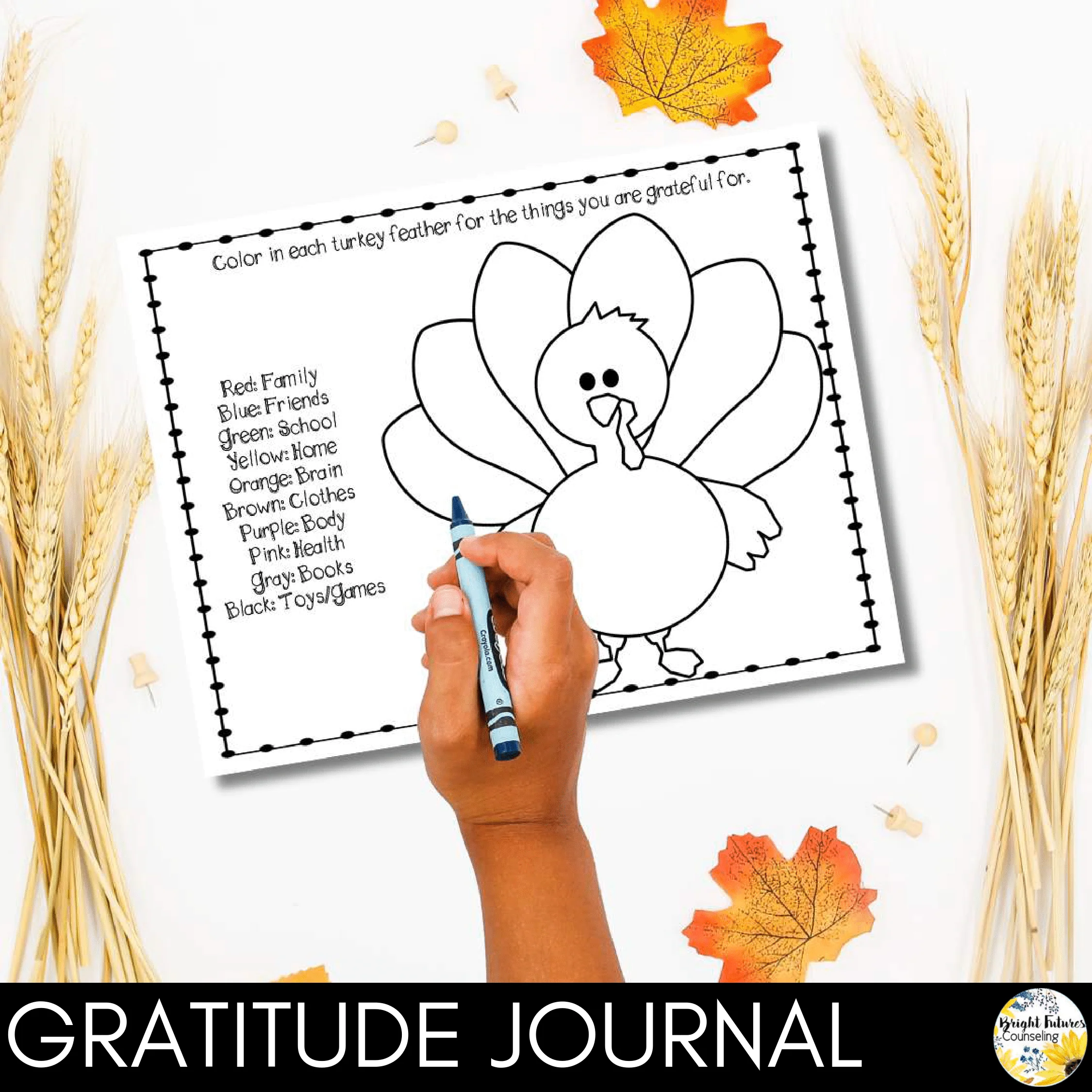 School Counseling Thanksgiving Bundle + Digital Activities for Distance Learning - Image 5