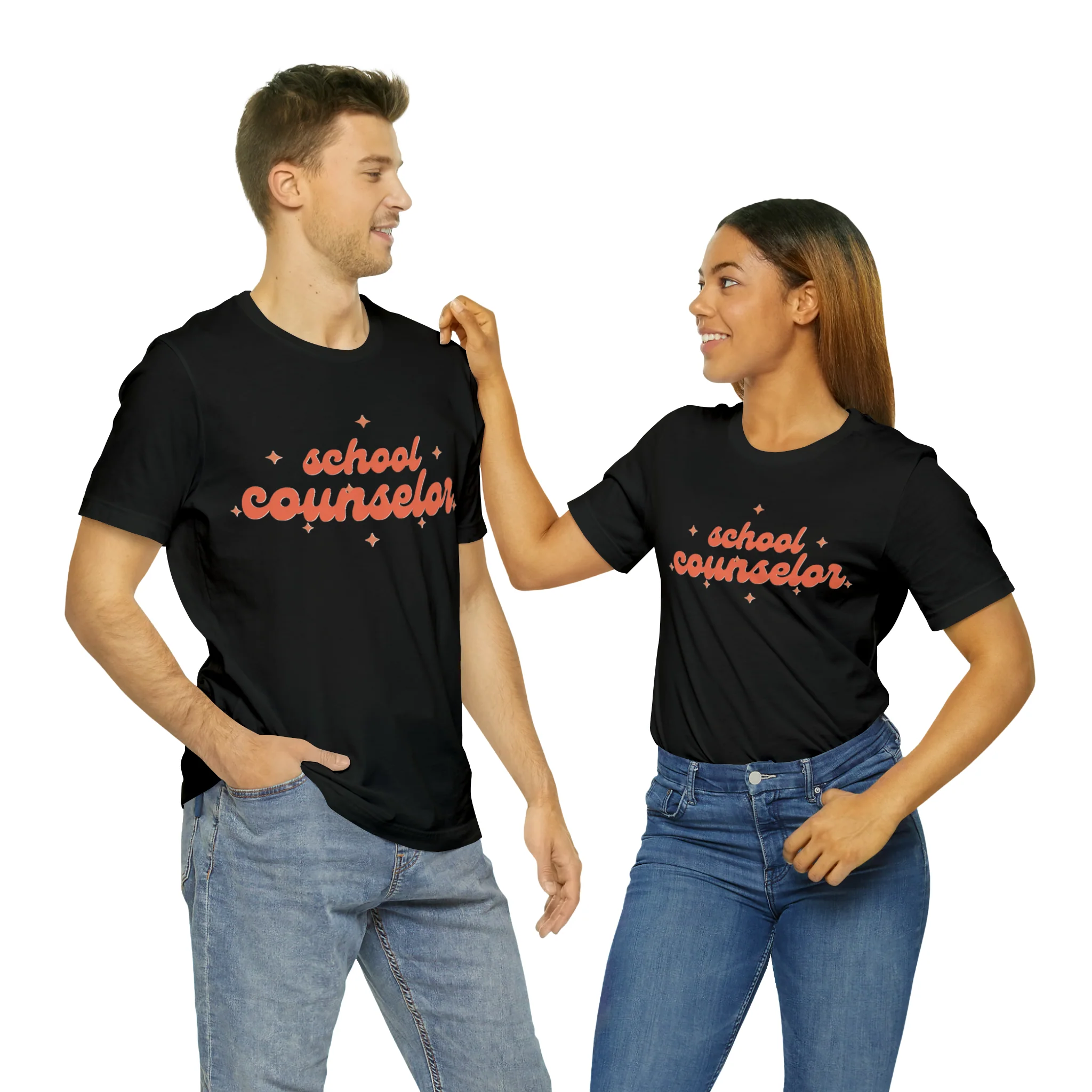 School Counselor Star Tee - Image 28