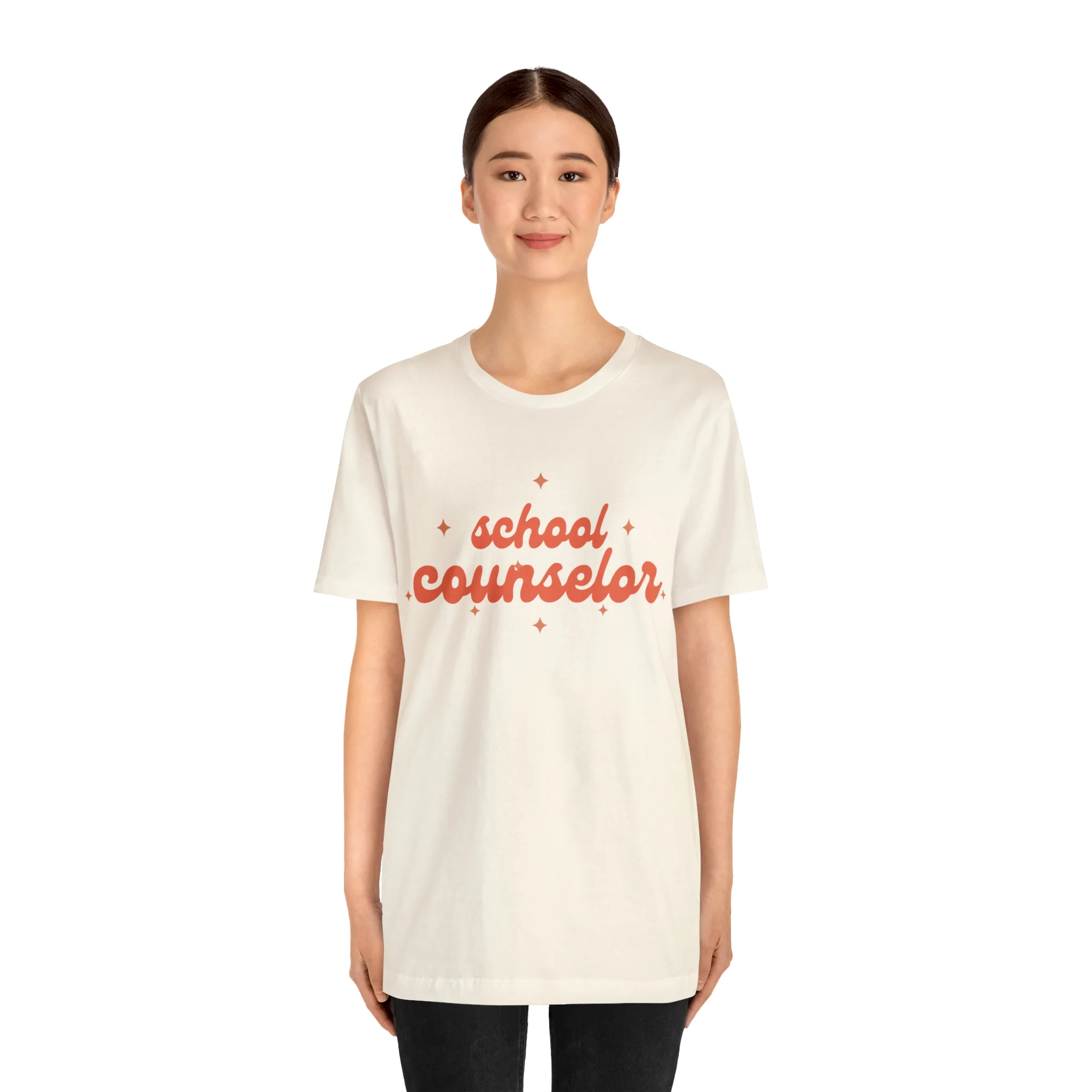 School Counselor Star Tee - Image 33