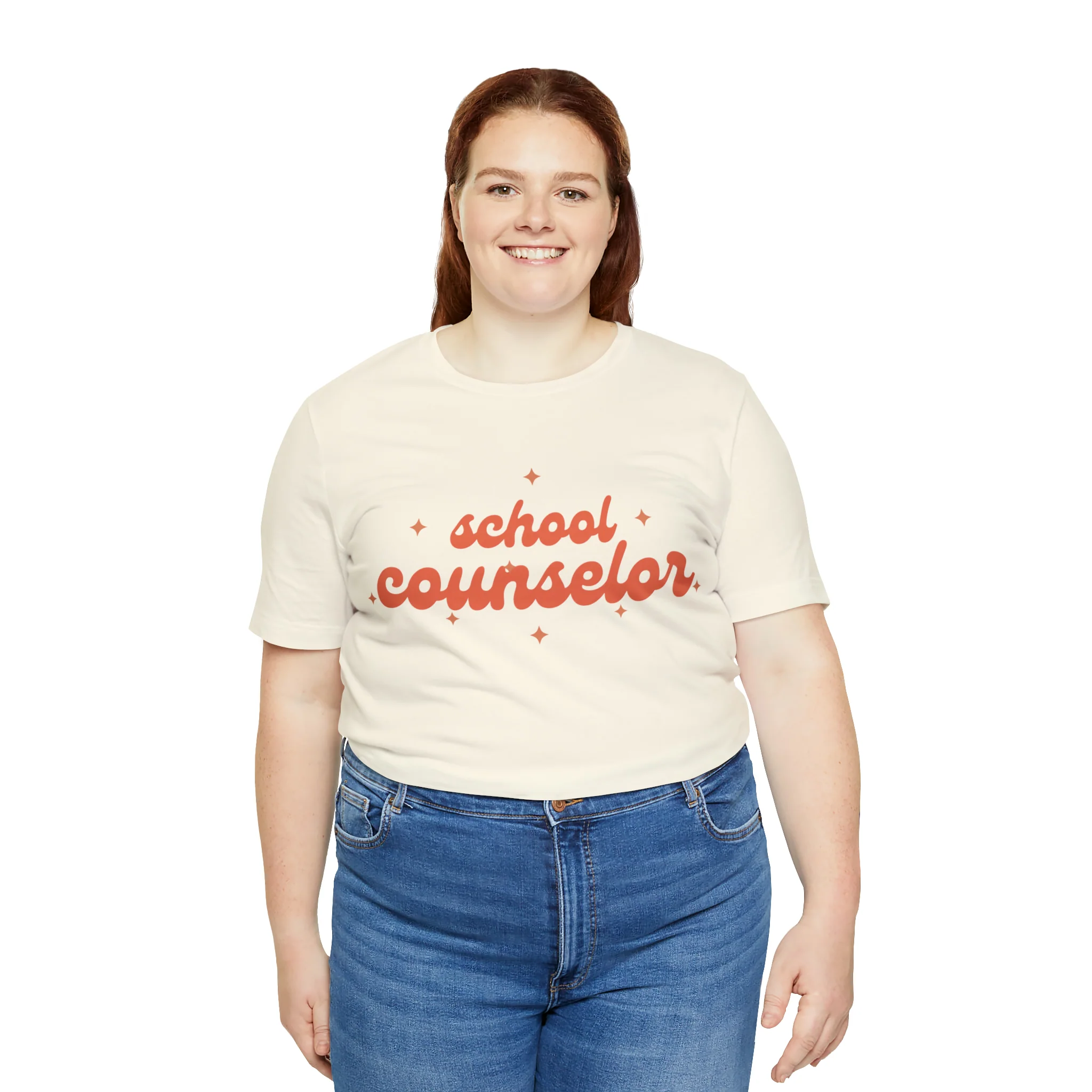School Counselor Star Tee - Image 37