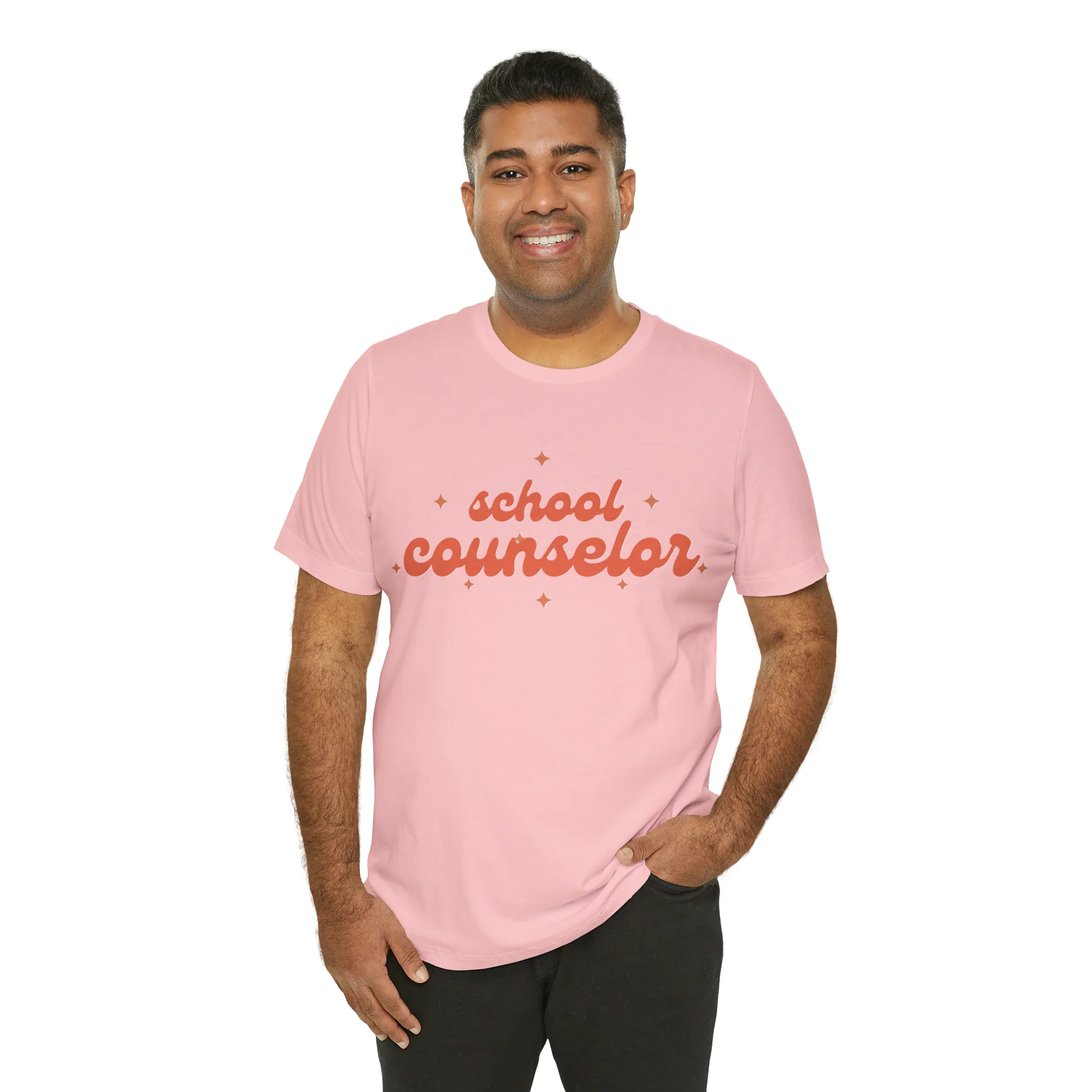 School Counselor Star Tee - Image 4