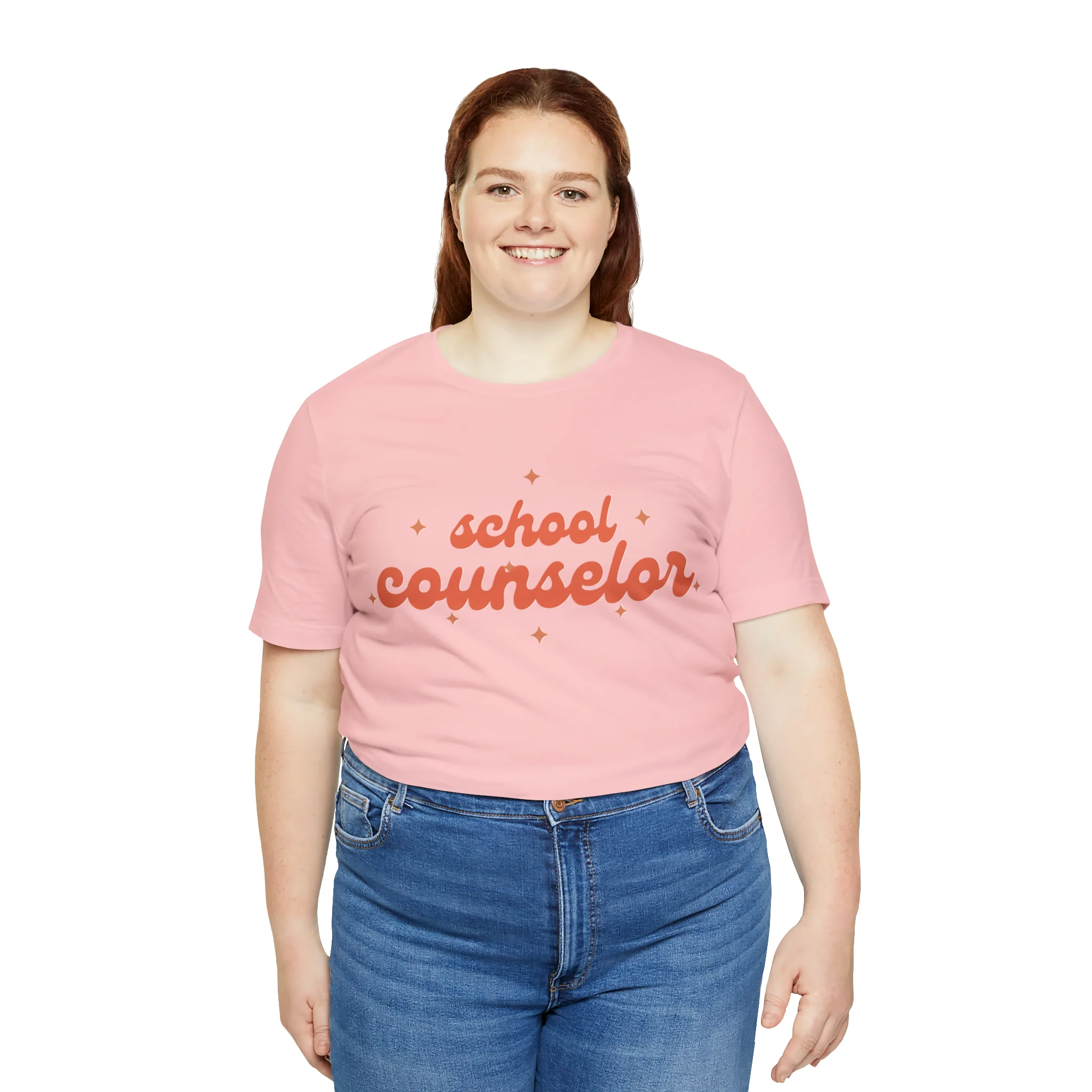School Counselor Star Tee - Image 48