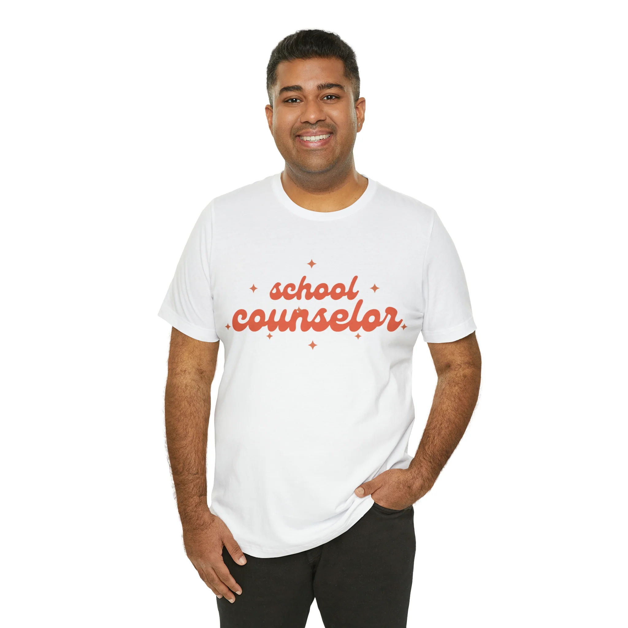 School Counselor Star Tee - Image 6