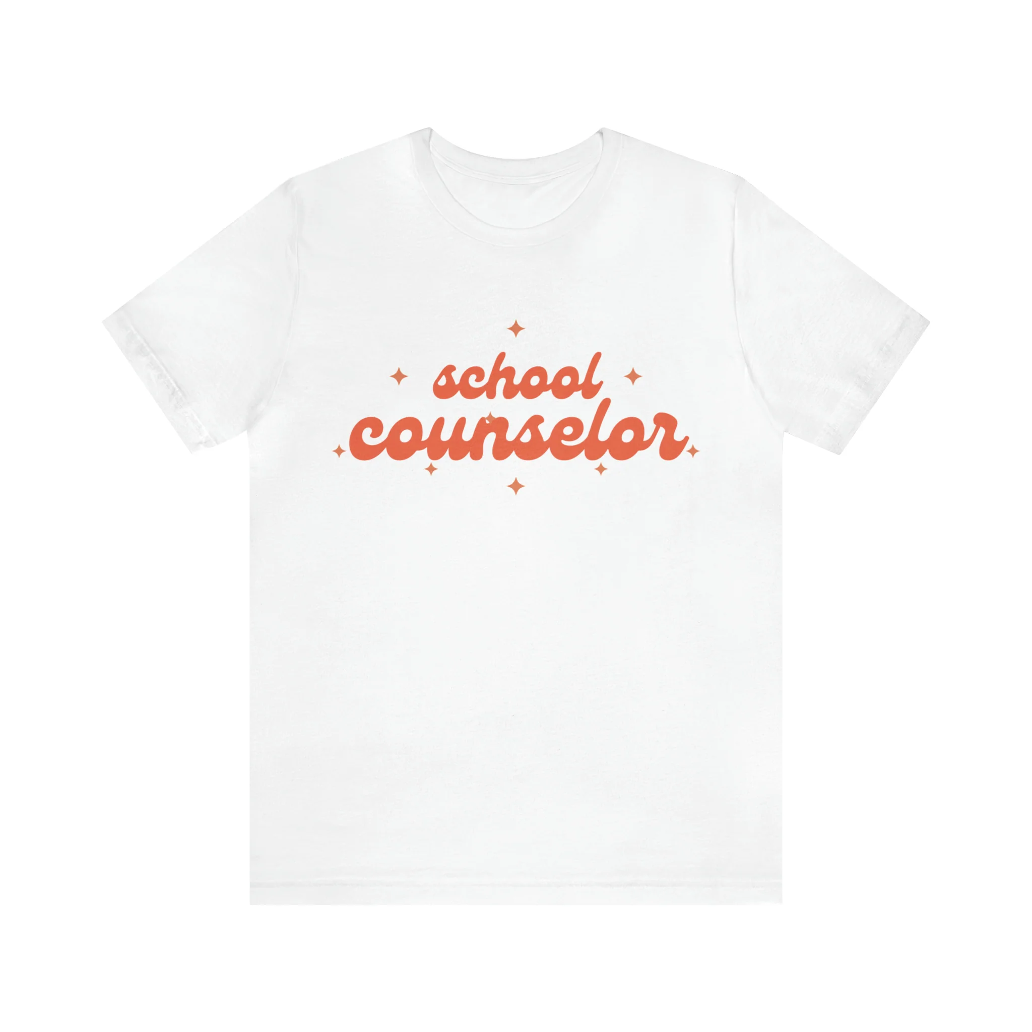School Counselor Star Tee - Image 64