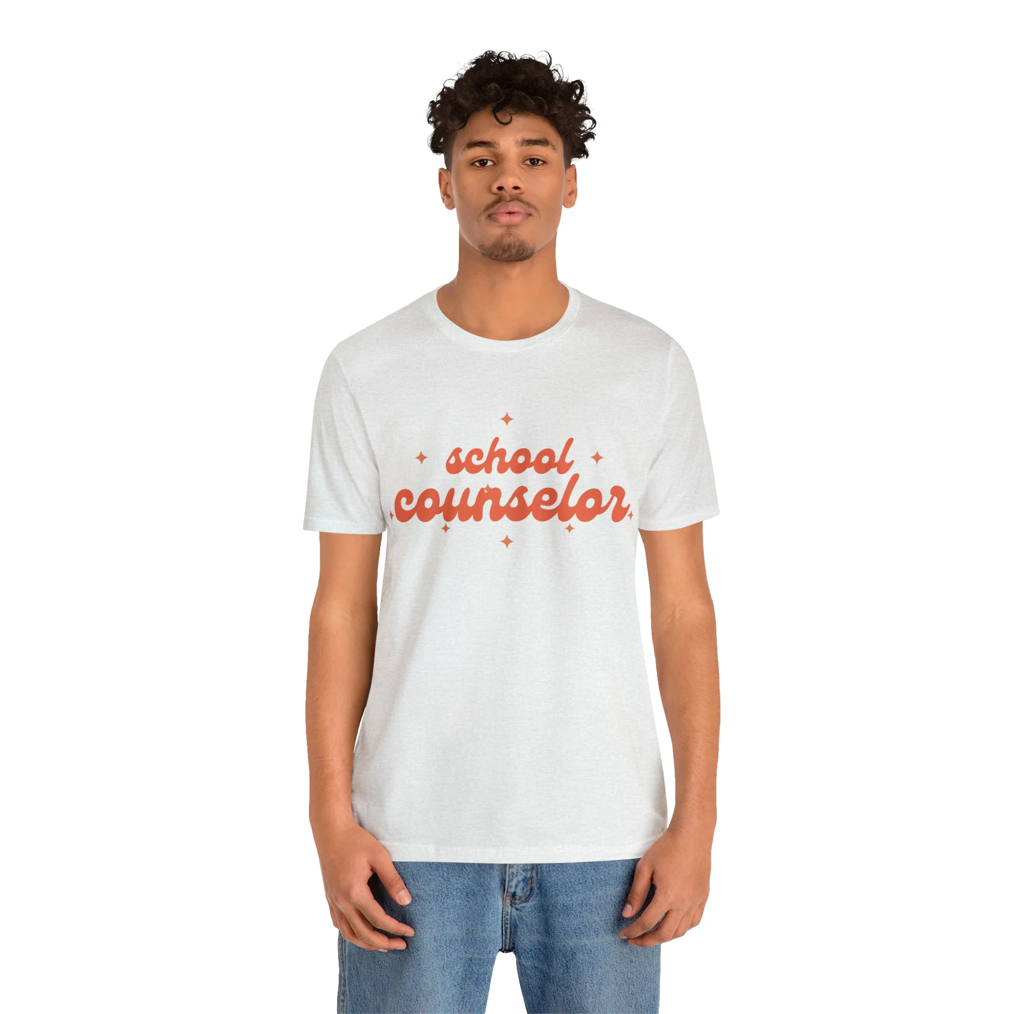 School Counselor Star Tee - Image 78