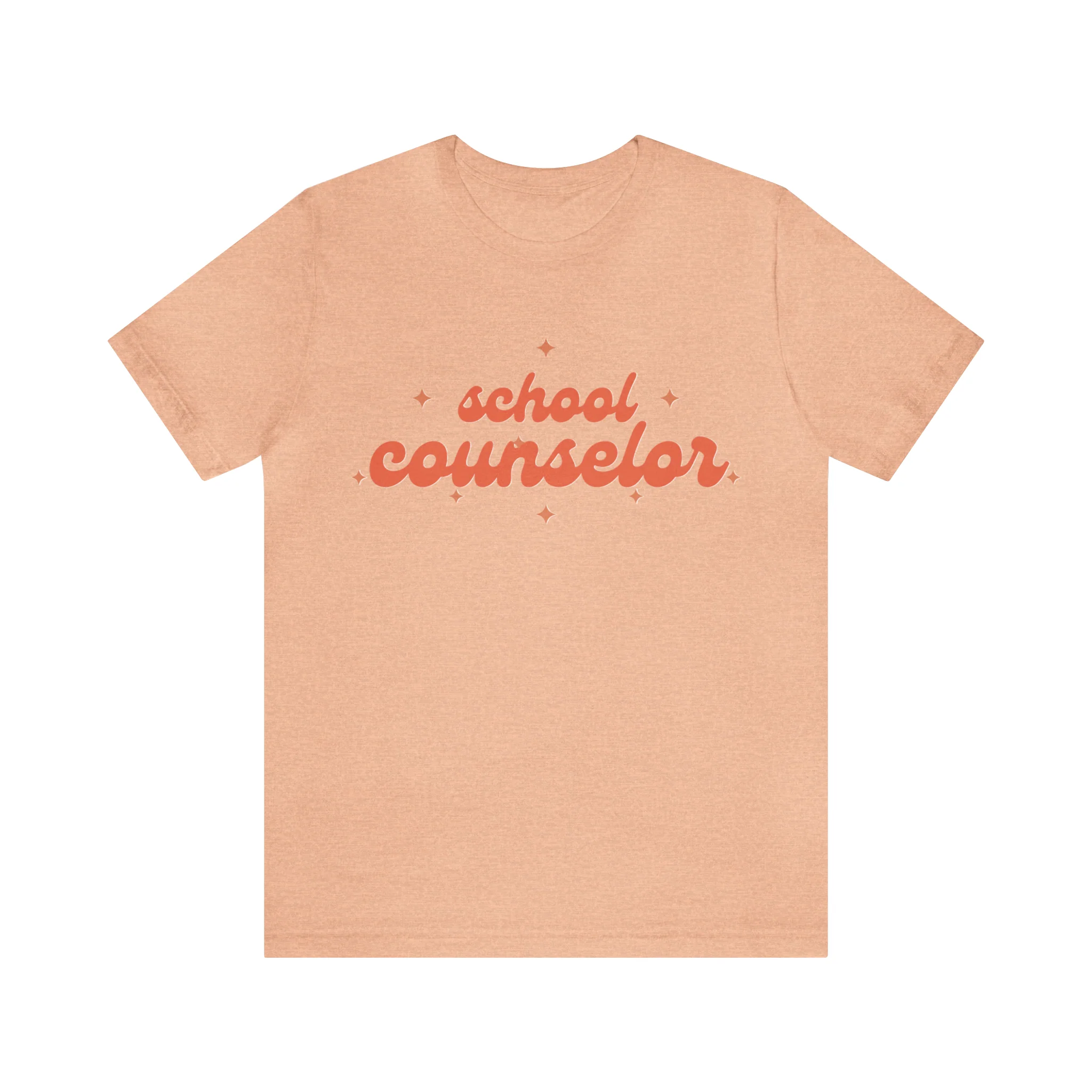 School Counselor Star Tee - Image 86