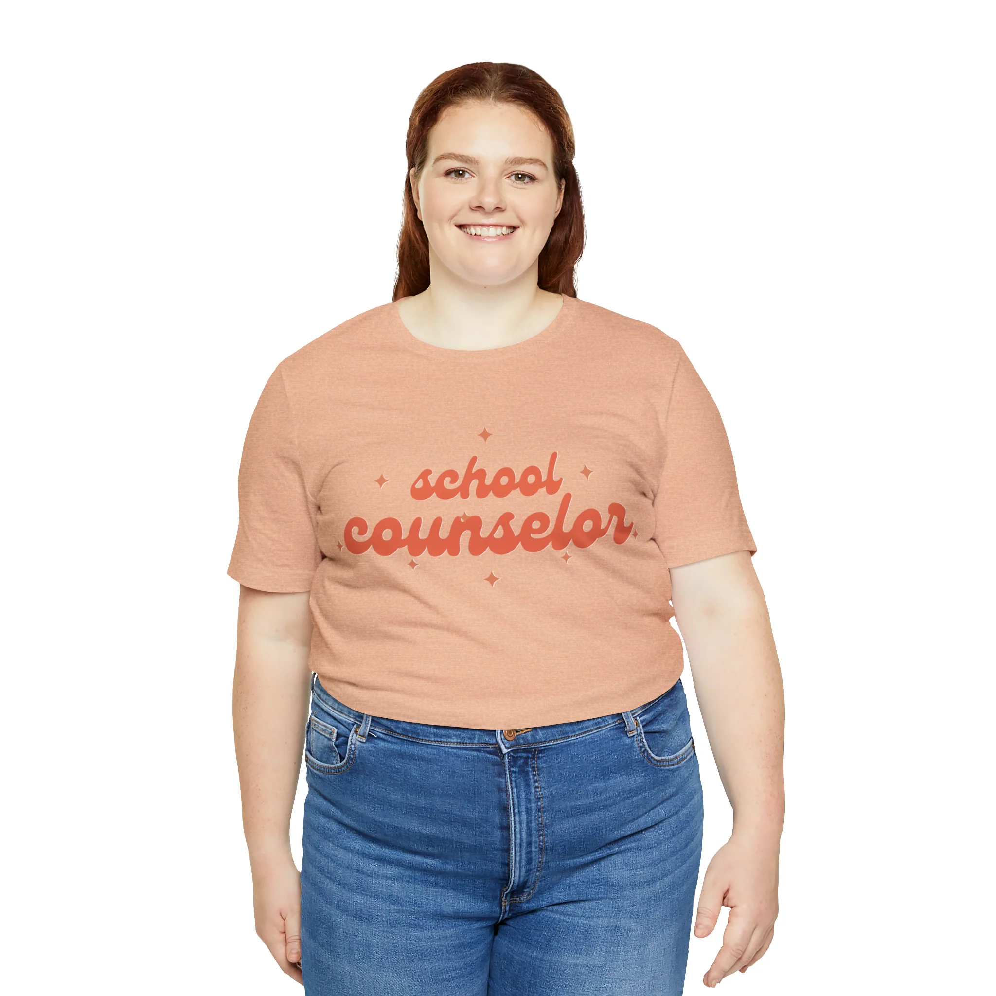 School Counselor Star Tee - Image 92