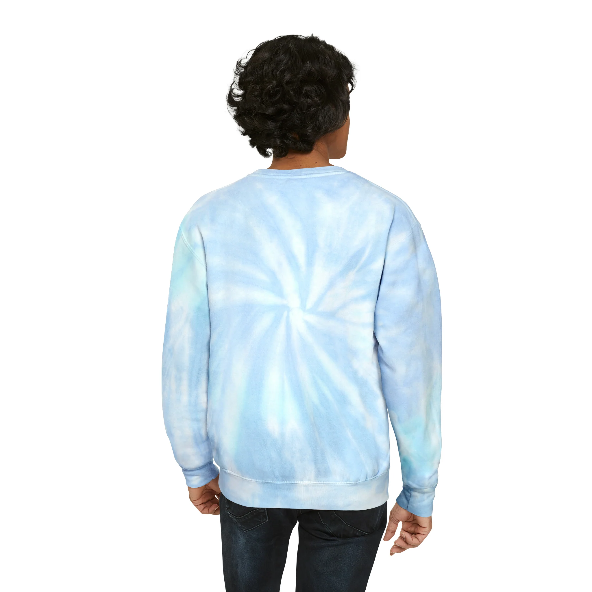 School Counselor Tie-Dye Sweatshirt - Image 5