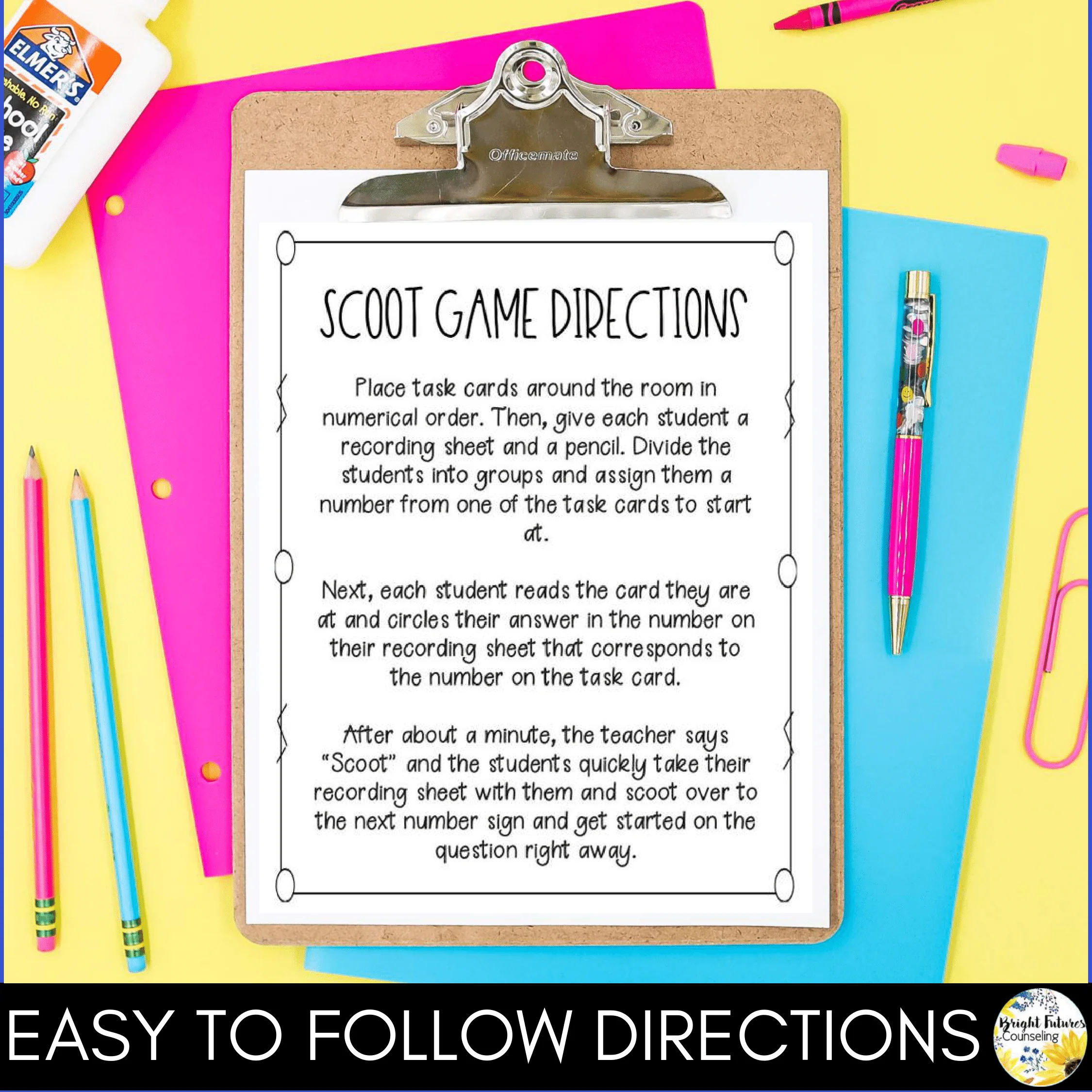SEL Scoot BUNDLE - School Counseling Games for Growth Mindset, Empathy, & more! - Image 8
