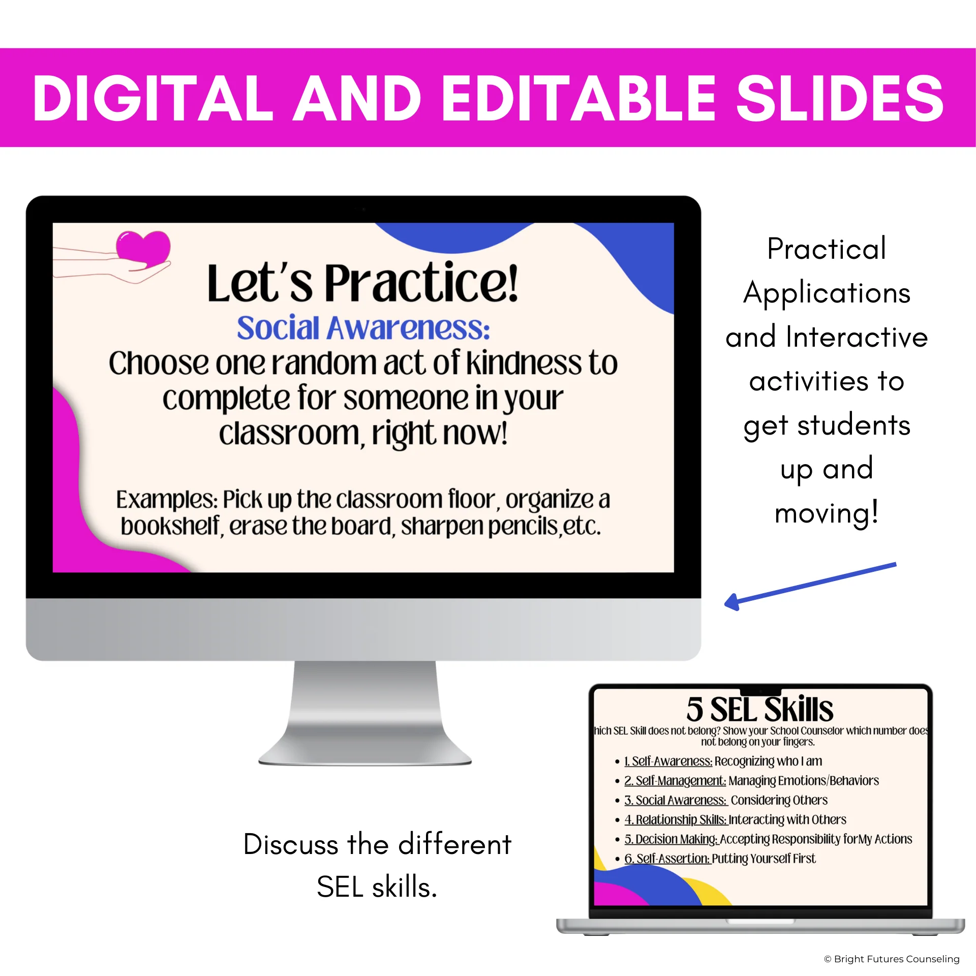 SEL Day Lesson- ASCA Awareness School Counseling Lesson - Image 5