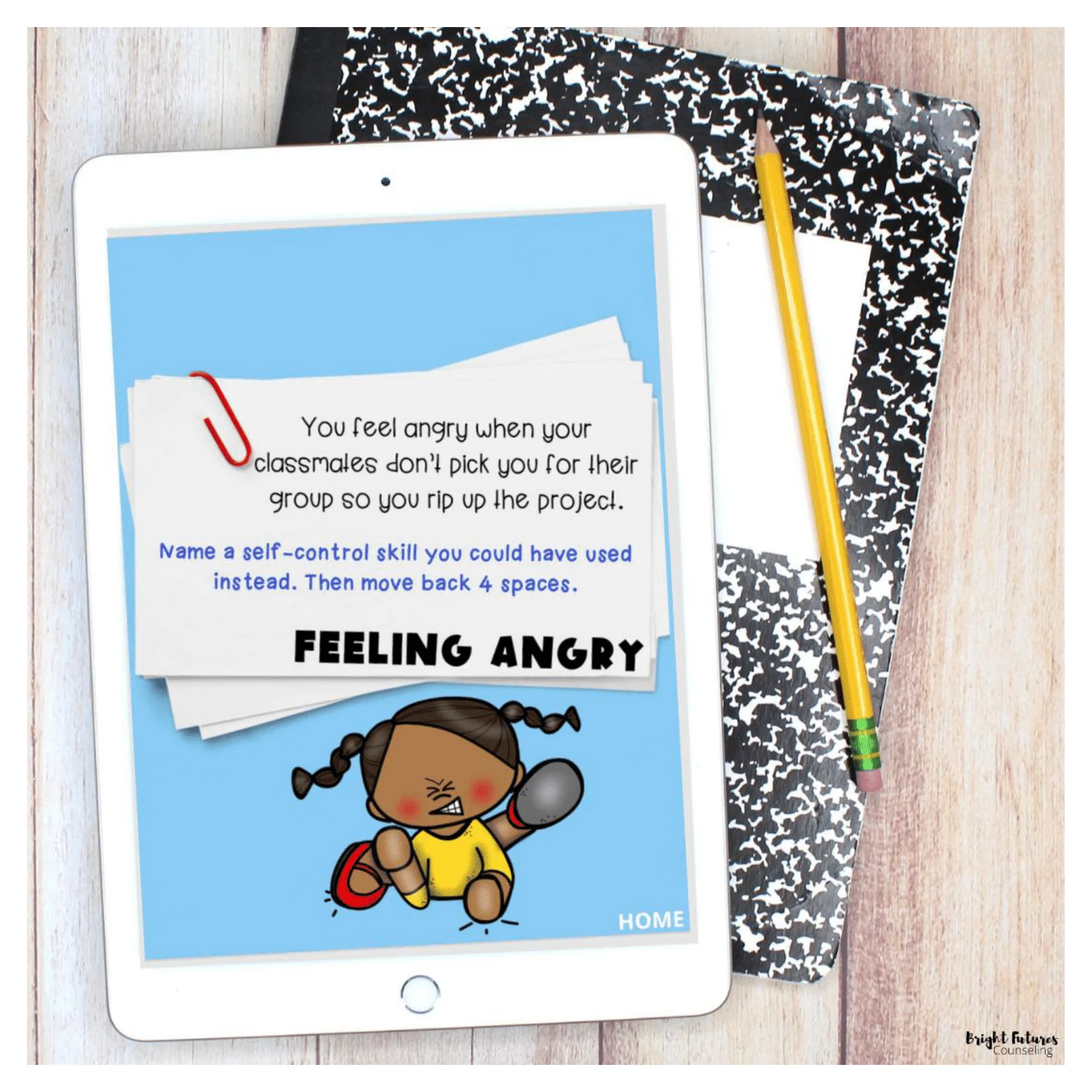 Self-Control Board Game + Digital School Counseling Game - Image 9