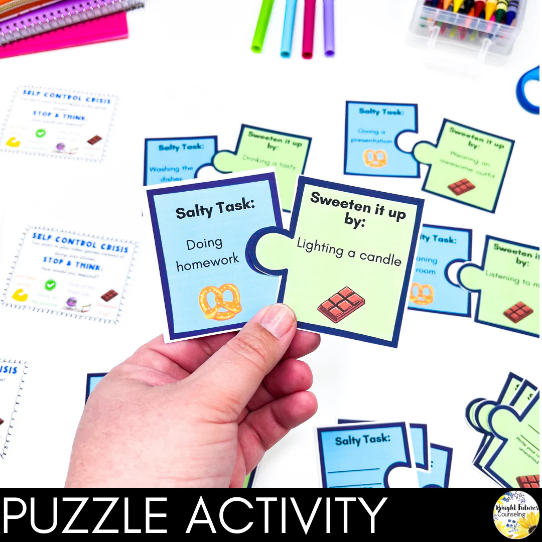 Self-Control Coping Skills Activities for Elementary - Image 11