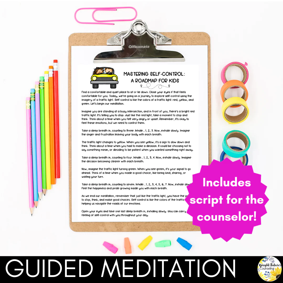Self-Control Coping Skills Activities for Primary - Image 12