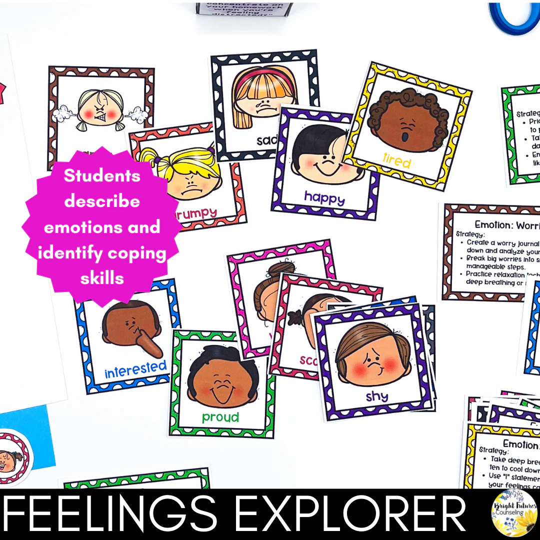 Self-Control Coping Skills Activities for Primary - Image 7