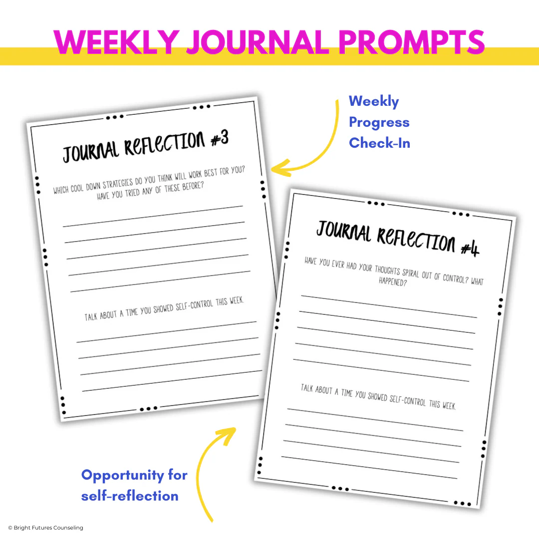 Self-Control School Counseling Group: Develop Self-Control Accountability Habits - Image 17