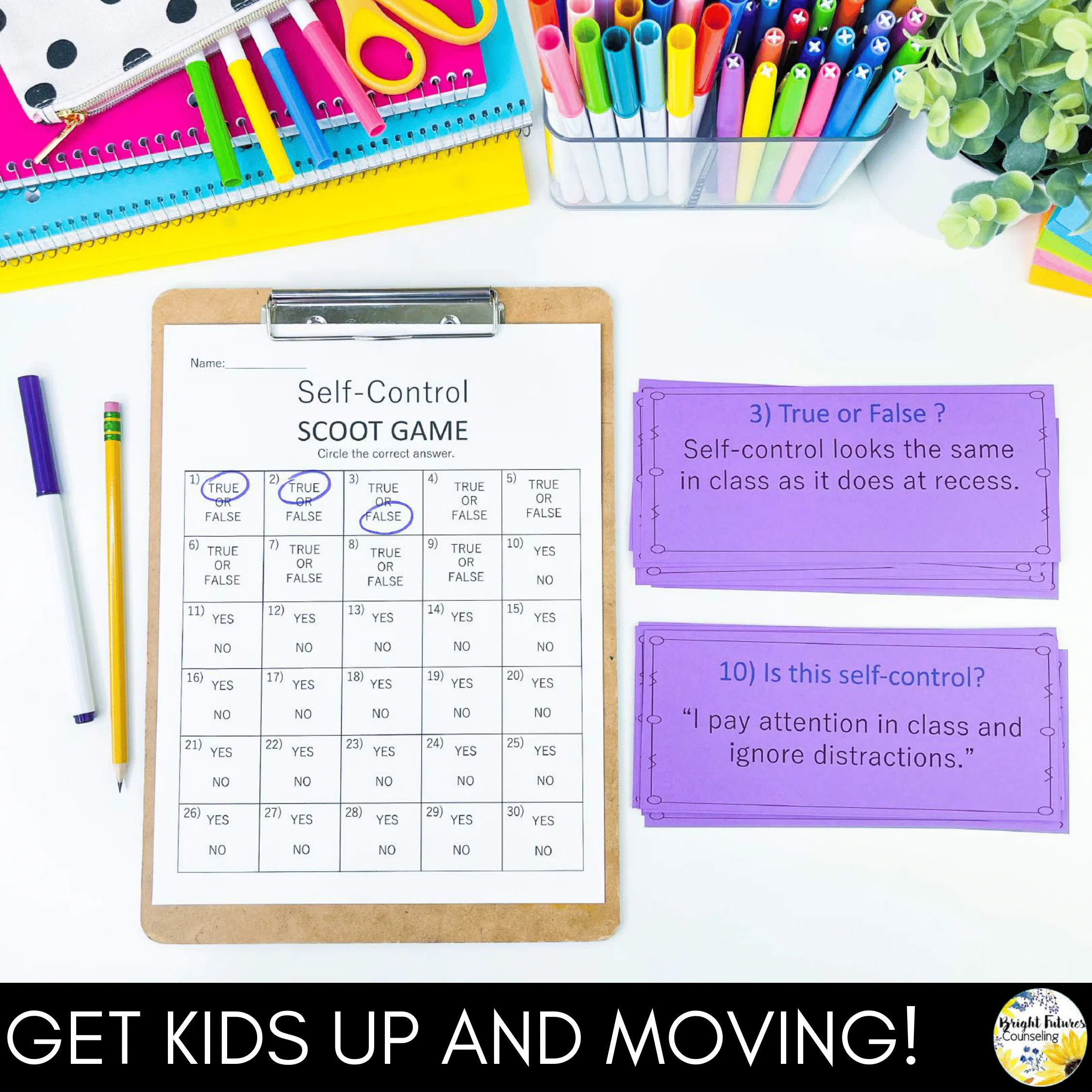 Self-Control Scoot Game Counseling Game - Image 2