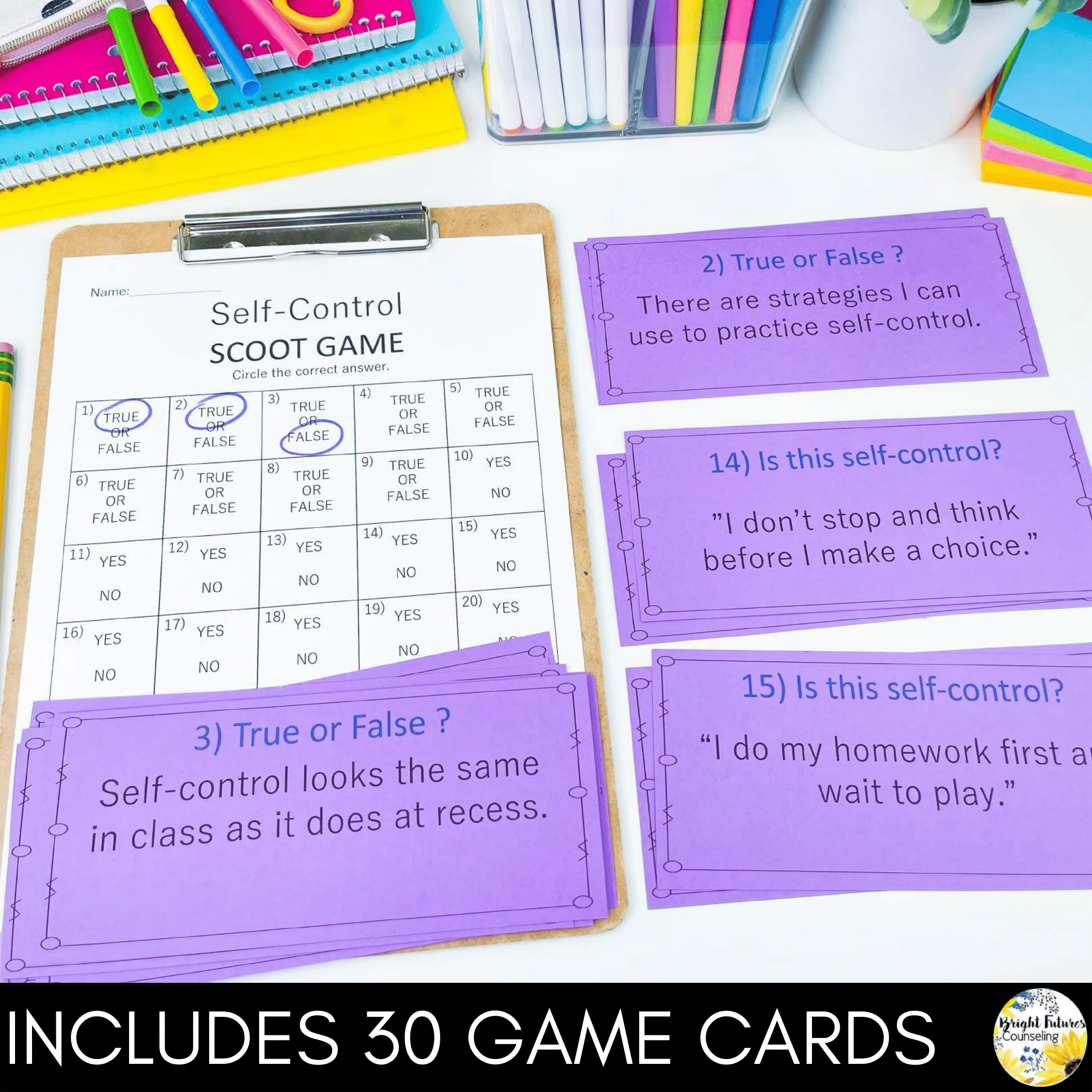 Self-Control Scoot Game Counseling Game - Image 4