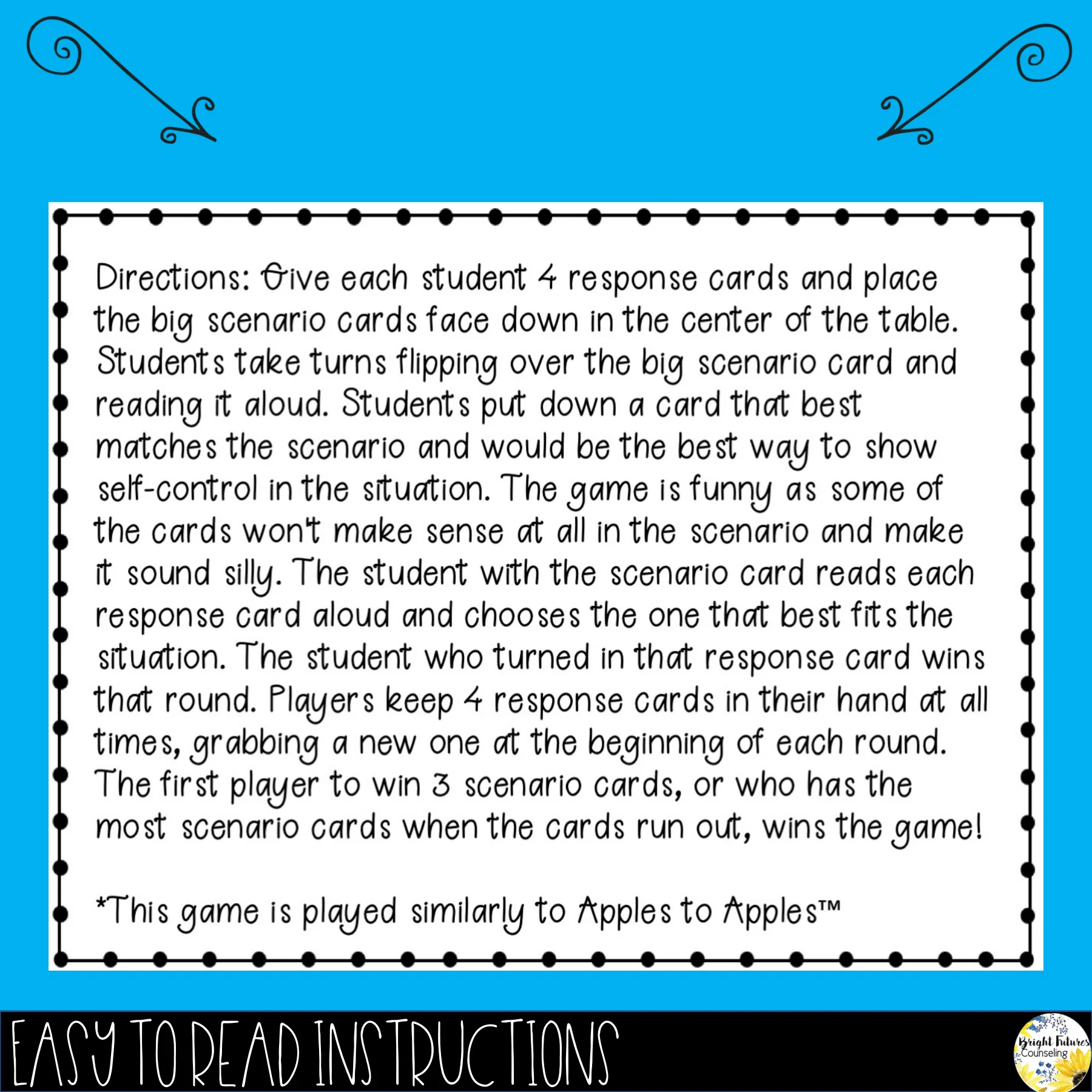 Self-Control Social Skills Card Game Self-ConTROLLS - Image 4