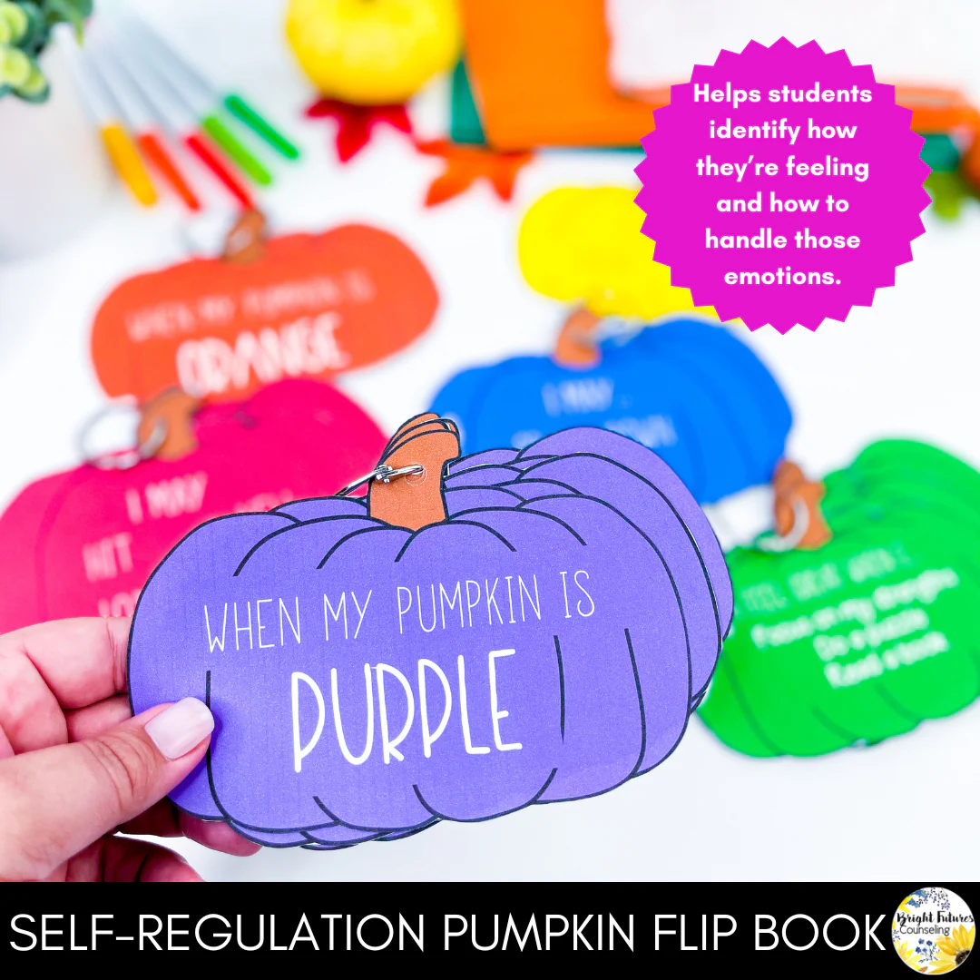 Self-Regulation and Size of the Problem Fall Games, Activities, and Worksheets - Image 2