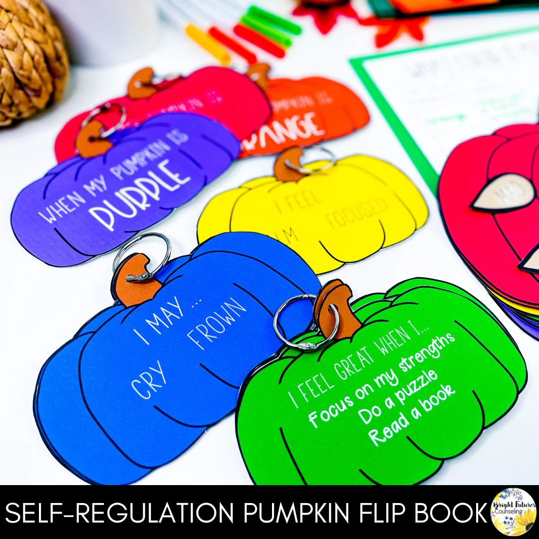 Self-Regulation and Size of the Problem Fall Games, Activities, and Worksheets - Image 4