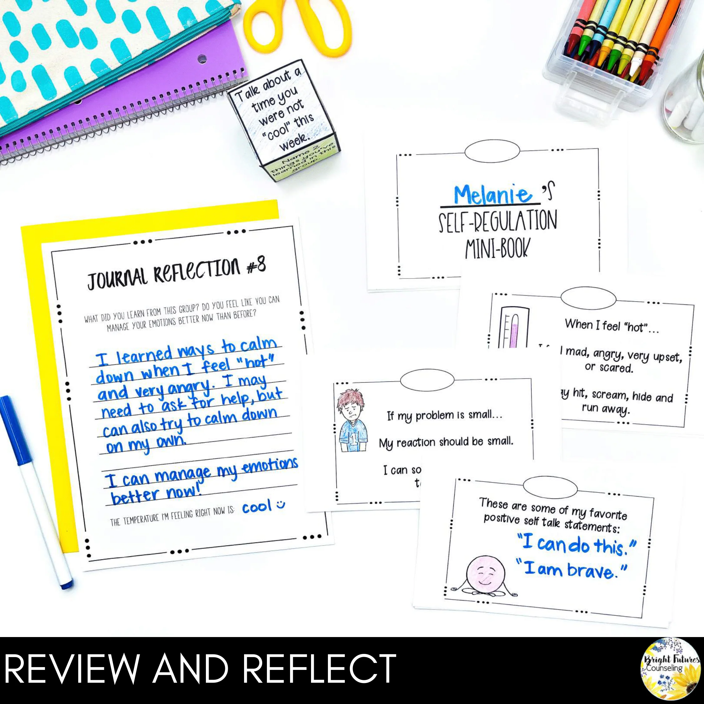 Self-Regulation School Counseling Group - Emotional Regulation & Coping Skills - Image 24