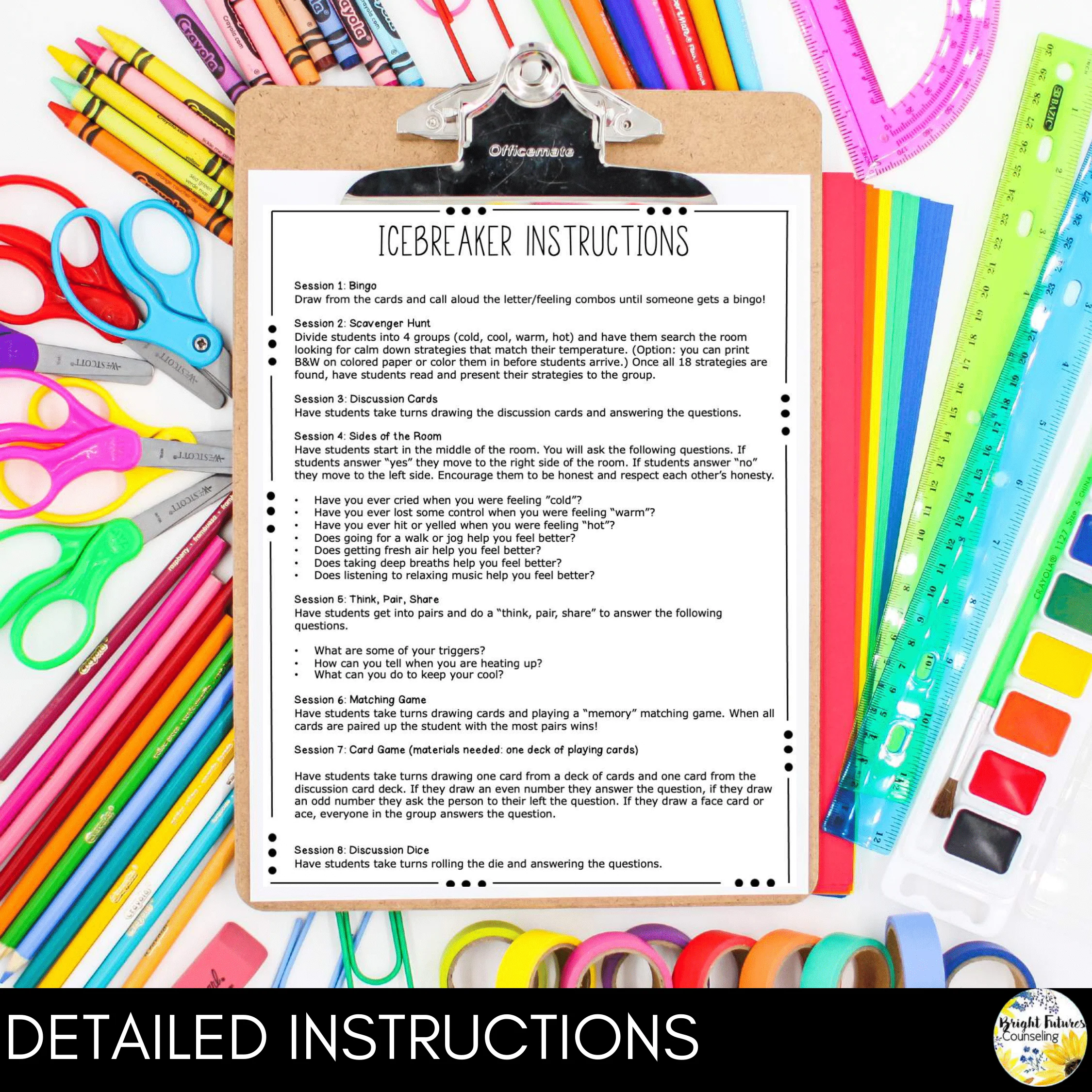 Self-Regulation School Counseling Group - Emotional Regulation & Coping Skills - Image 8