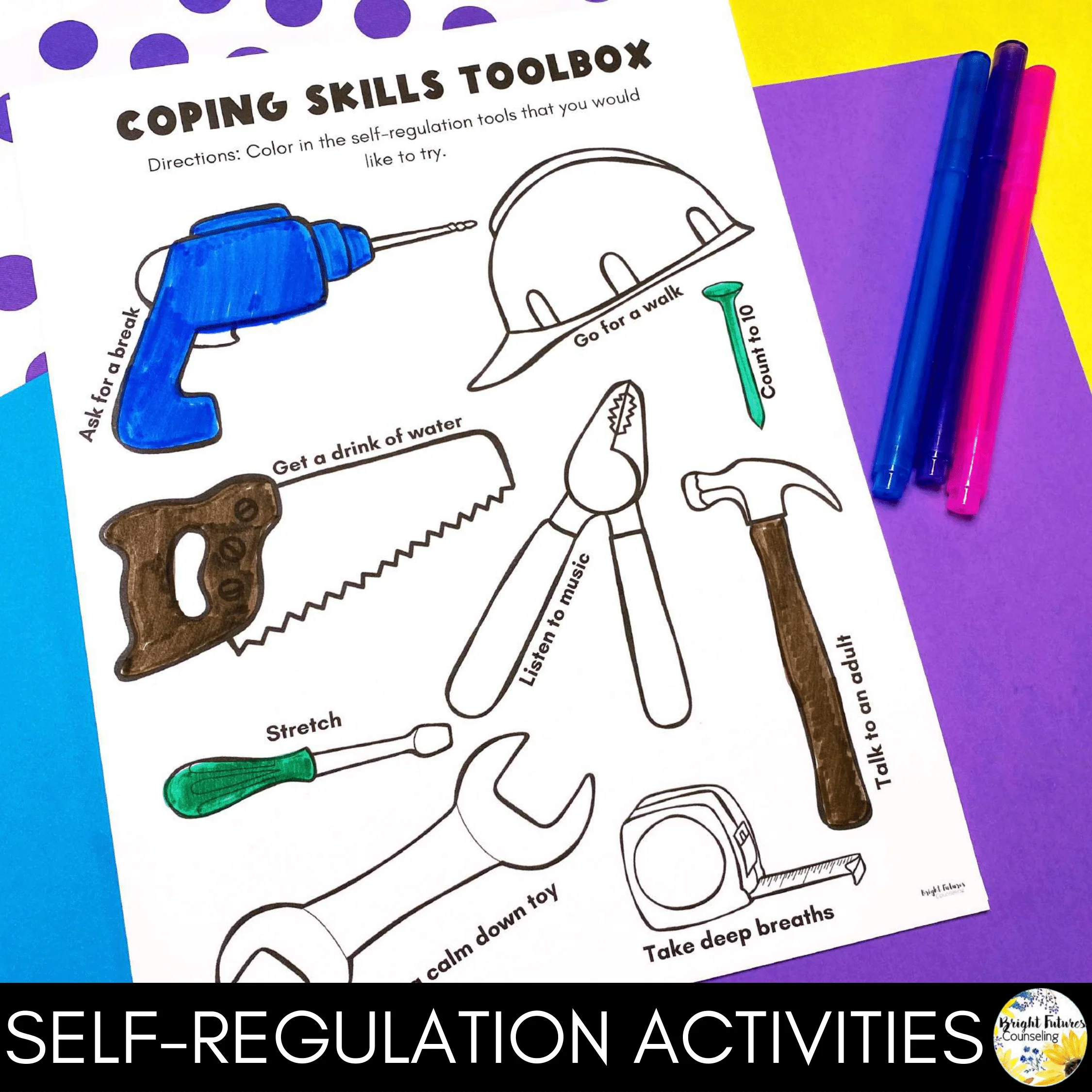 Self-Regulation Individual Counseling Curriculum + Data Tracking Tools - Image 7