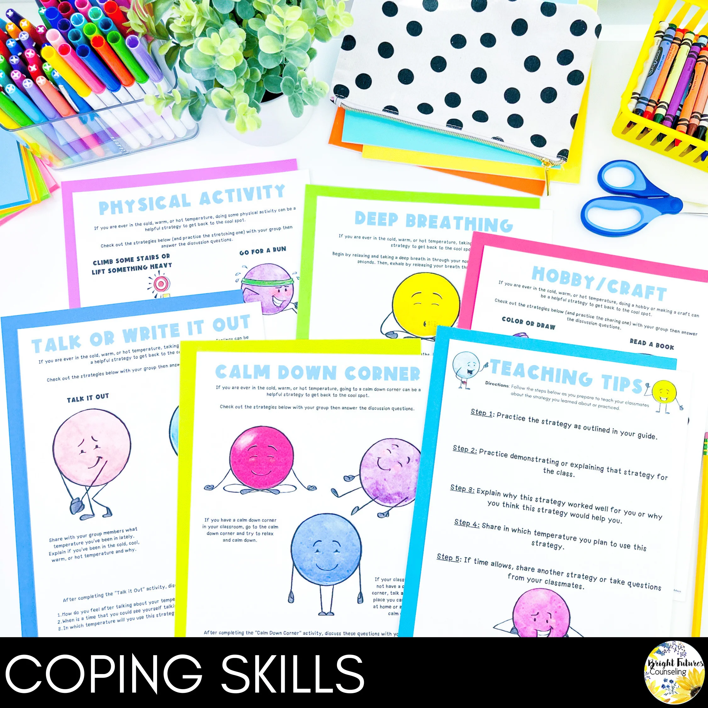 Self-Regulation Lesson for Social Emotional Learning and School Counseling - Image 8